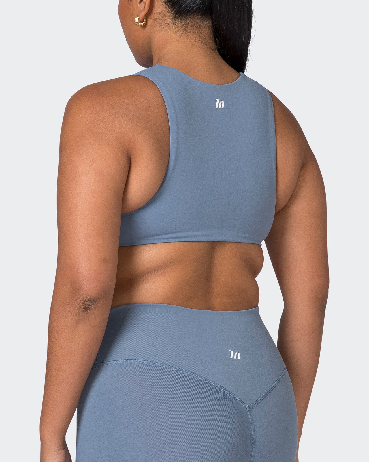 Pulse Bralette - Stone Blue-Bralettes-XS-052302STNBLU-XS-MNAPPRL24452-5-Muscle Nation