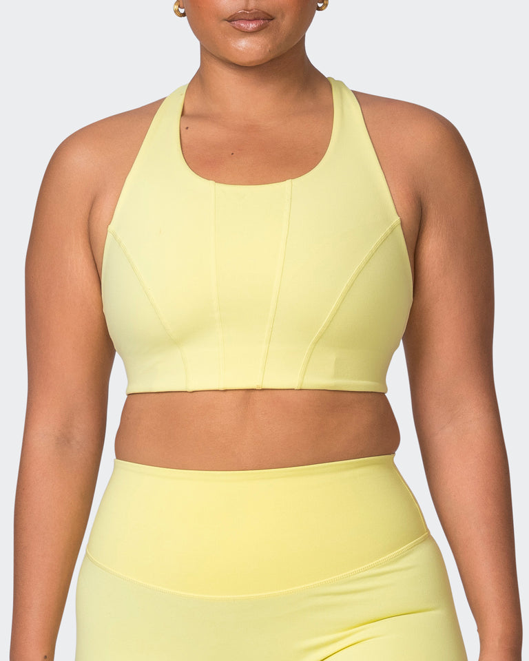 Snatched Bra - Sunny Lime-Sports Bras-XS-052301SNYLM-XS-MNAPPRL24420-2-Muscle Nation