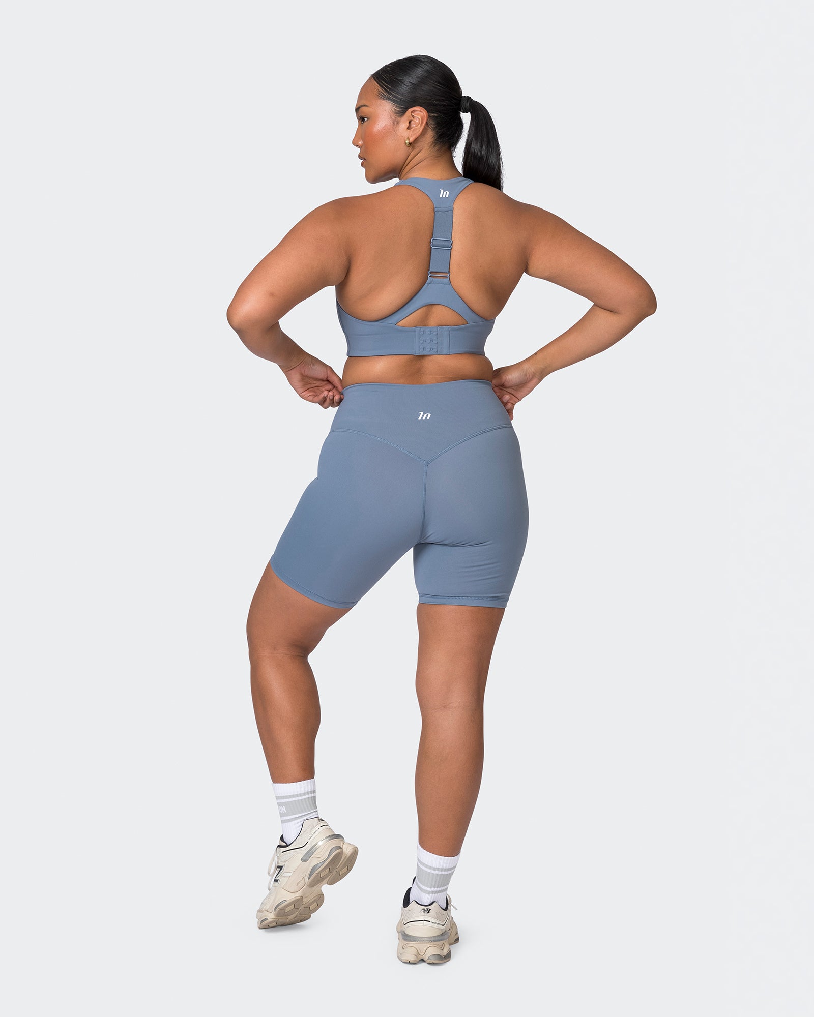 Snatched Bra - Stone Blue-Sports Bras-XS-052301STNBLU-XS-MNAPPRL24396-7-Muscle Nation