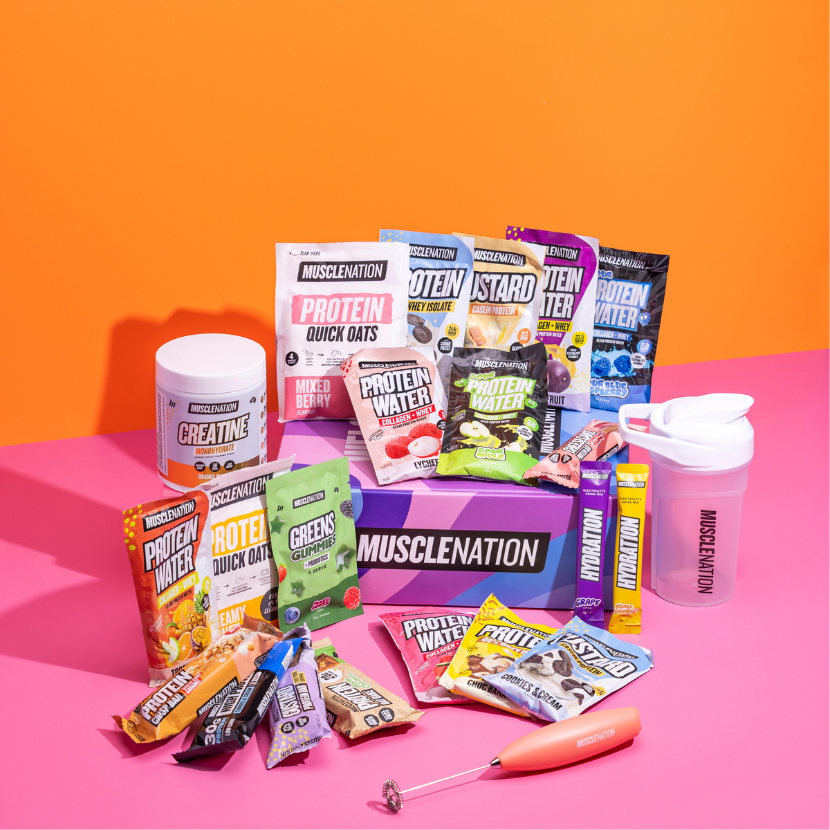 TRY EVERYTHING PACK - Muscle Nation supplement bundle