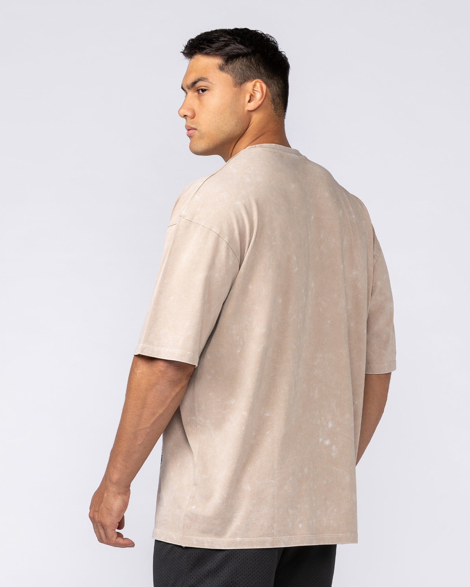 Take Flight Vintage Oversized Tee - Washed Beige-T-Shirts-XS-082535WBE-XS-MNAPPRL44001-4-Muscle Nation