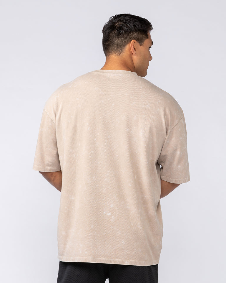 Take Flight Vintage Oversized Tee - Washed Beige-T-Shirts-XS-082535WBE-XS-MNAPPRL44001-5-Muscle Nation