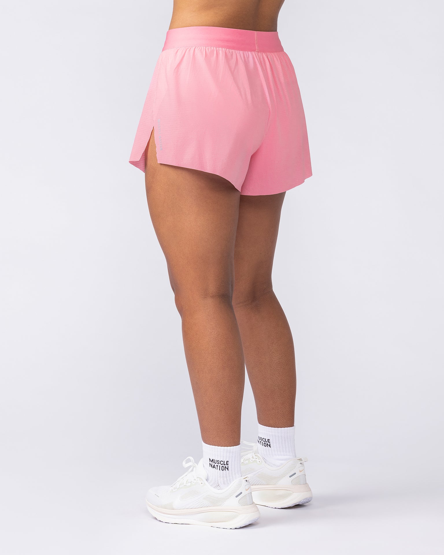 Tempo 3" Run Shorts - Pink Icing