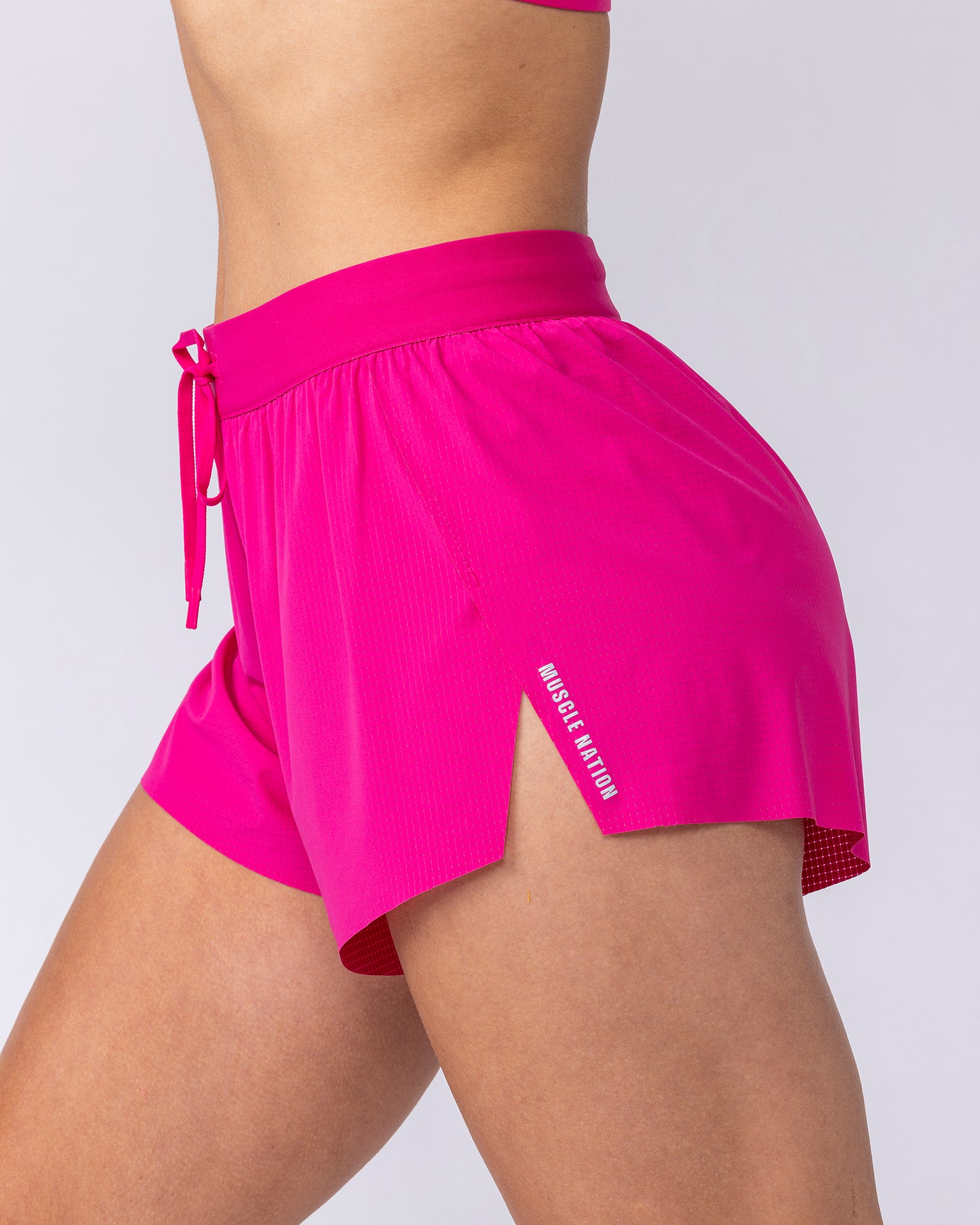 Tempo 3" Run Shorts - Raspberry
