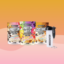 The Protein Sample Pack-Bundle-Clear / Black-1-Muscle Nation