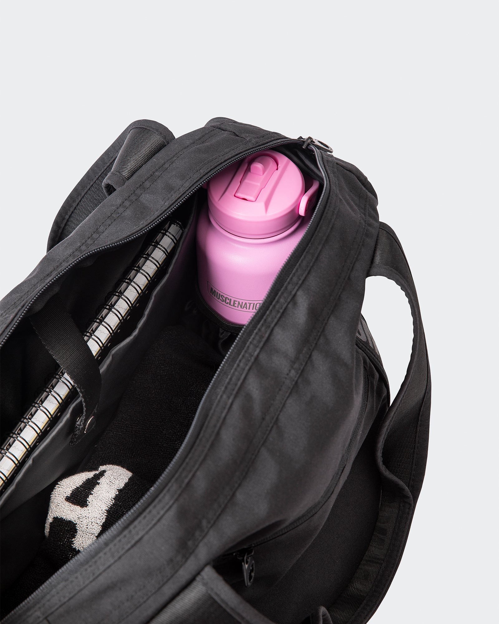 Muscle Nation Tote Bag - Black-Accessories-ACC1125209BLK-MNAPPRL47988-3-Muscle Nation