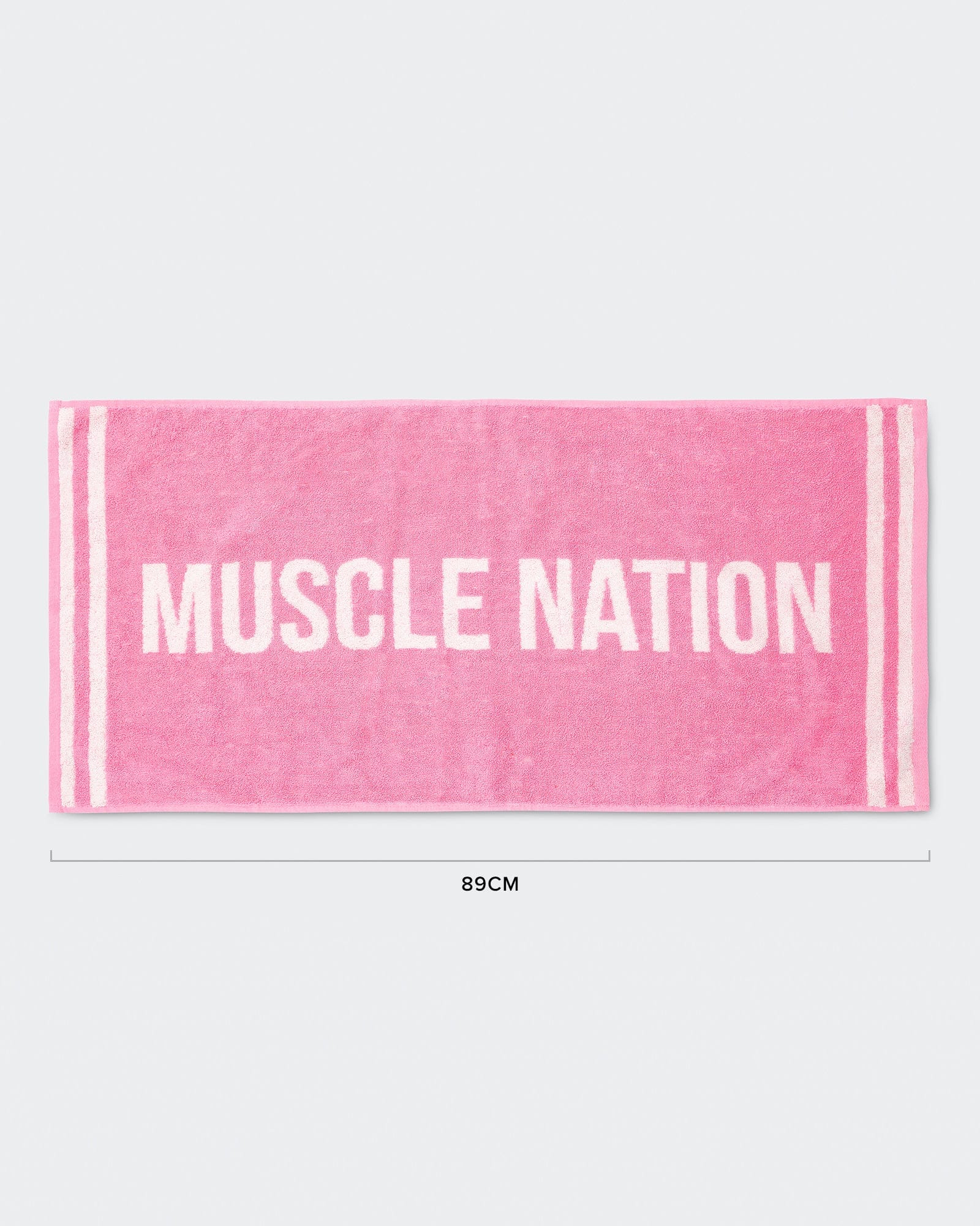 Sweat Towel - Hollywood Pink/ White-Accessories-Hollywood Pink/ White-ACC1124143HWPKWHT-ONE-MNAPPRL32742-1-Muscle Nation