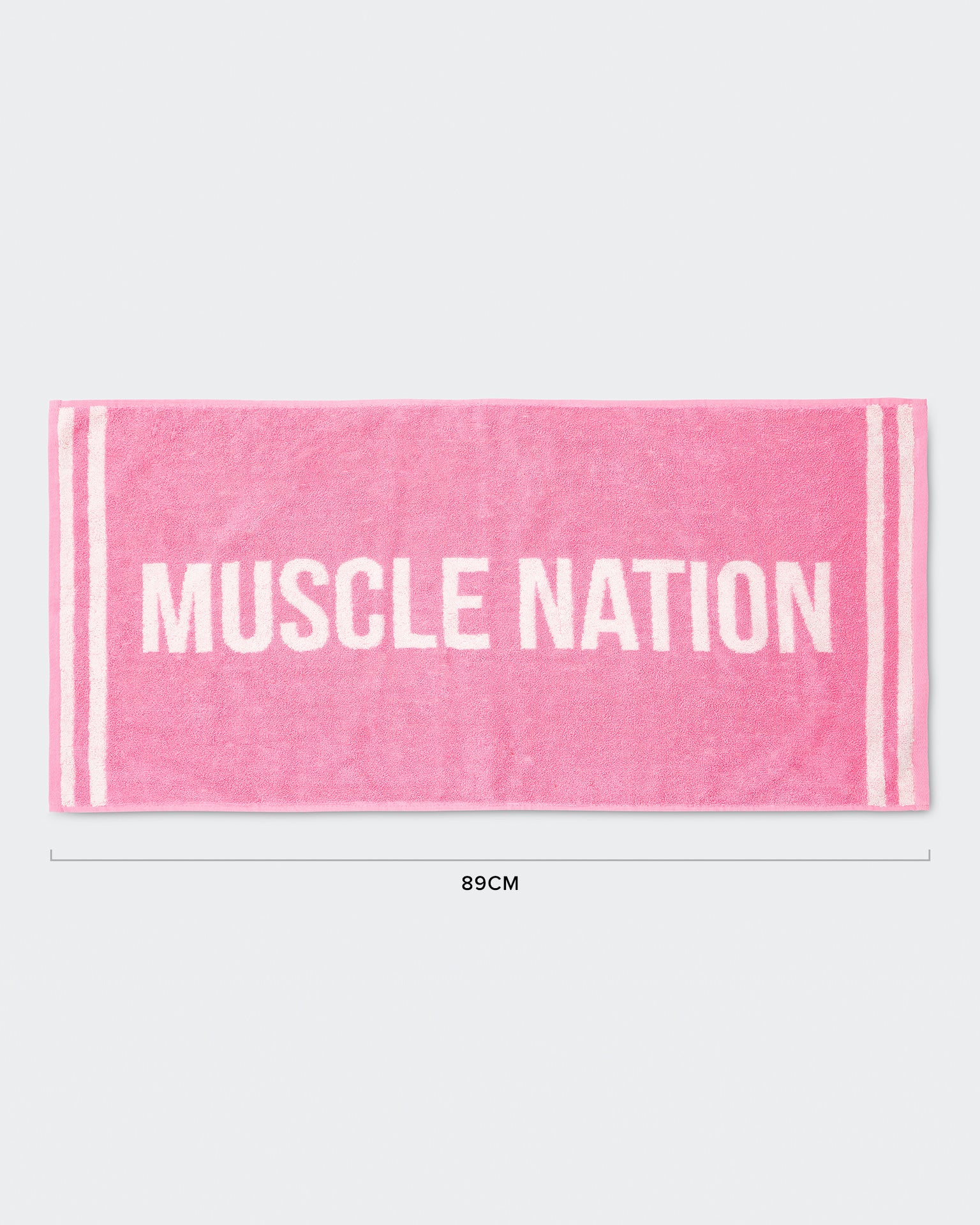 Sweat Towel - Hollywood Pink/ White-Accessories-Hollywood Pink/ White-ACC1124143HWPKWHT-ONE-MNAPPRL32742-1-Muscle Nation