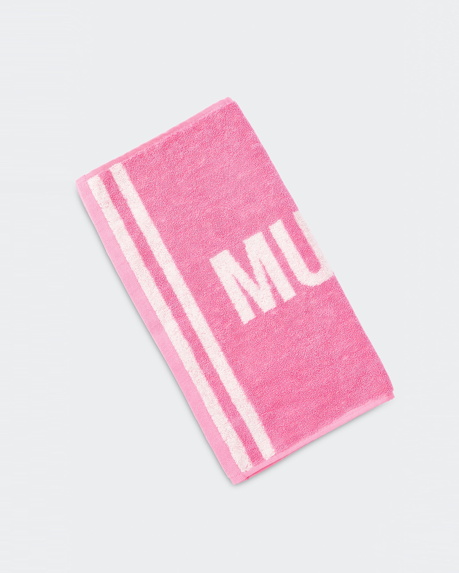 Sweat Towel - Hollywood Pink/ White-Accessories-Hollywood Pink/ White-ACC1124143HWPKWHT-ONE-MNAPPRL32742-2-Muscle Nation