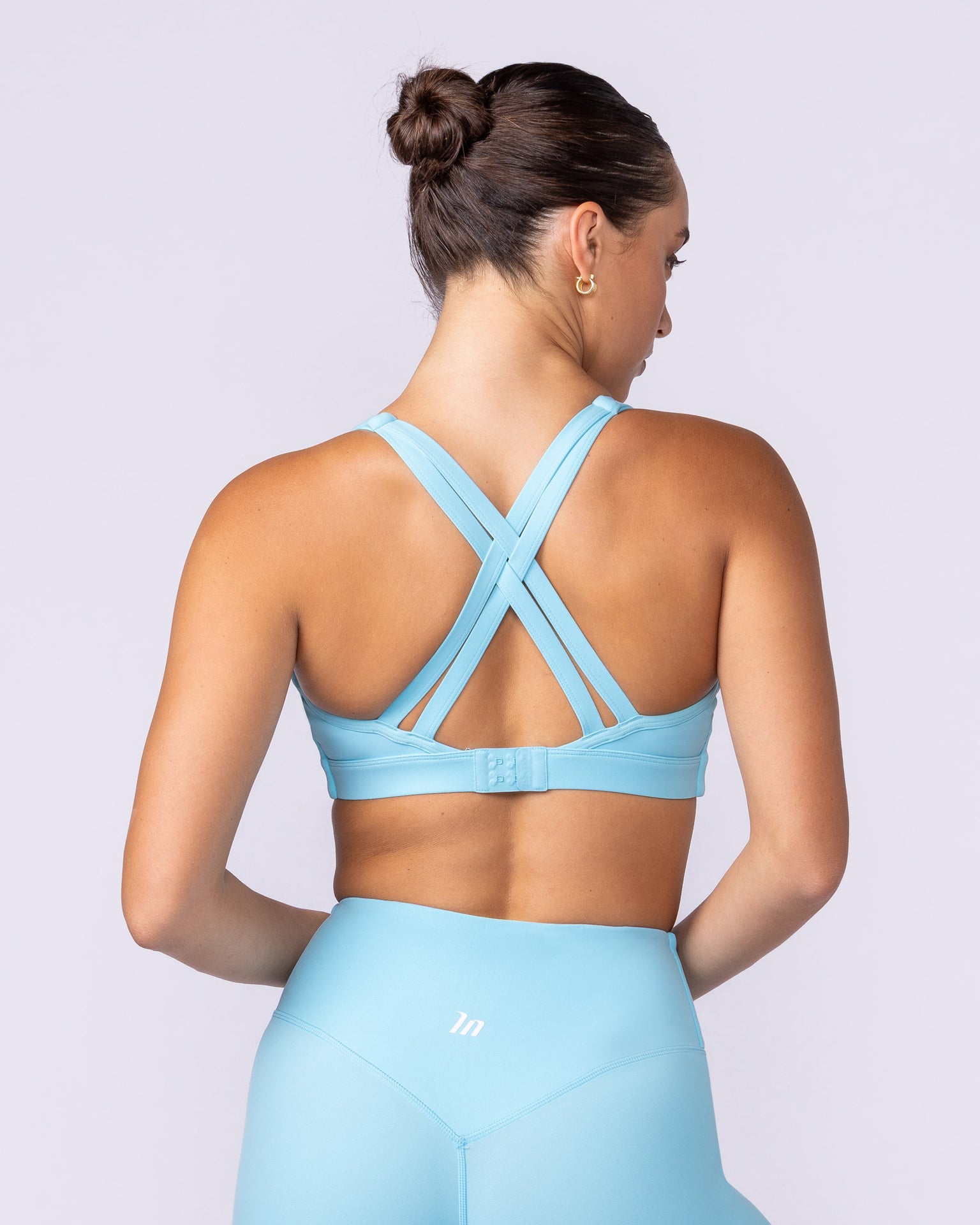 Traction Bra - Lagoon-Sports Bras-XXS-1125105LGN-XXS-MNAPPRL46646-4-Muscle Nation
