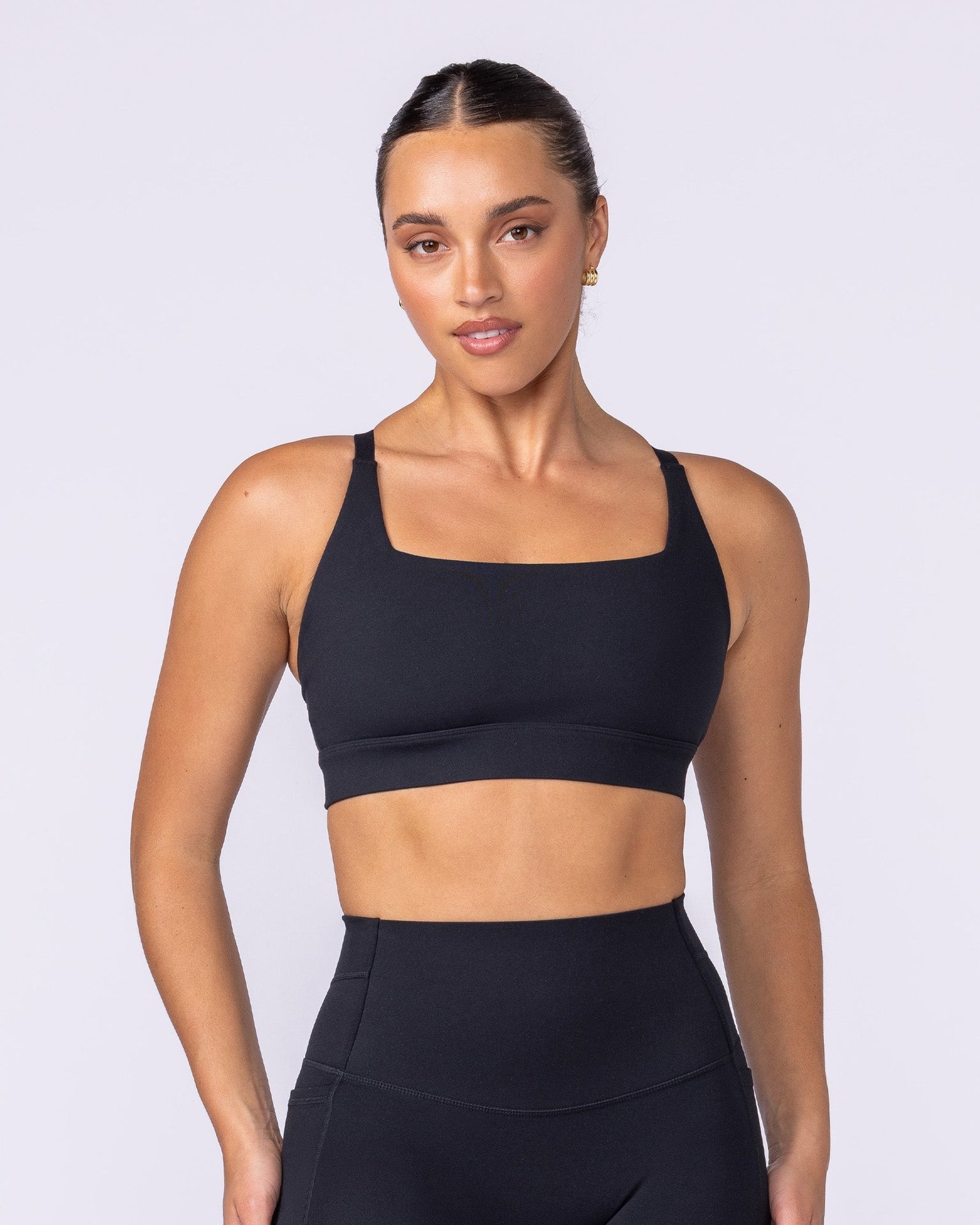 Ultimate Bra - Black-Sports Bras-XS-1125111BLK-XS-MNAPPRL46682-1-Muscle Nation