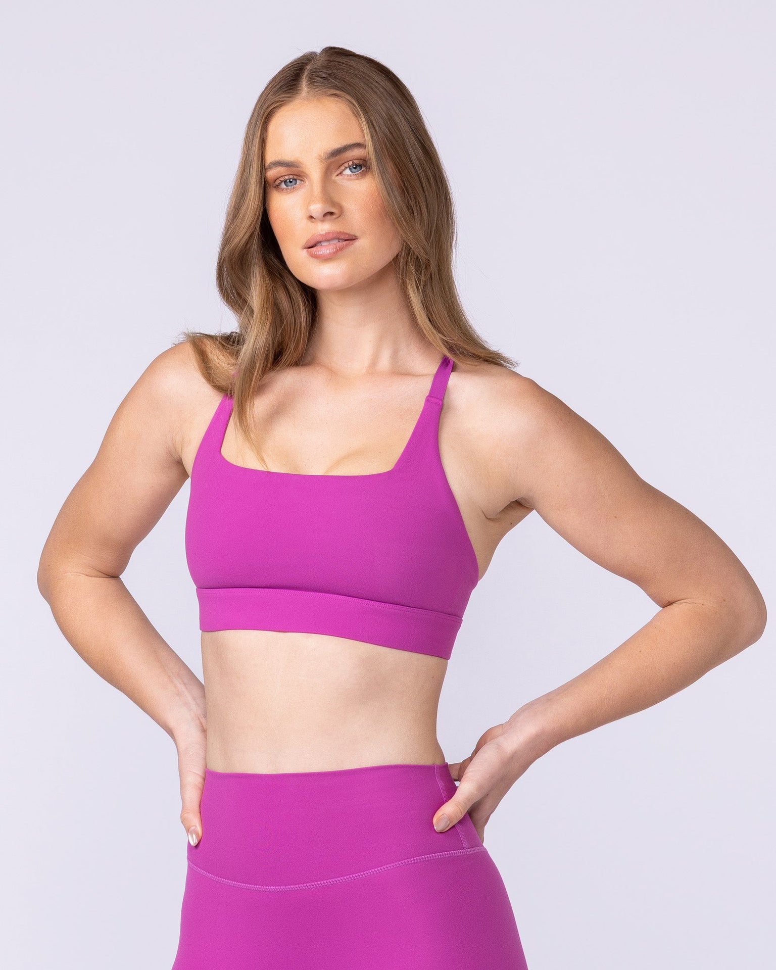 Ultimate Bra - Radiant Orchid-Sports Bras-XS-1125111RORID-XS-MNAPPRL46698-3-Muscle Nation