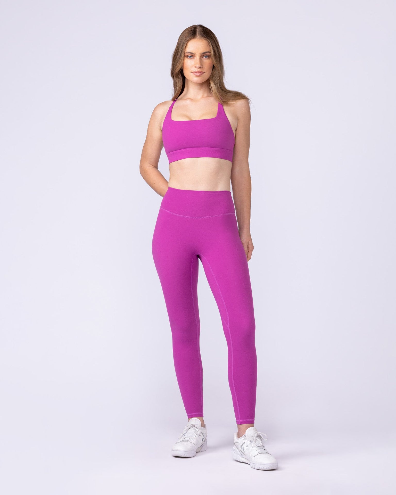 Ultimate Bra - Radiant Orchid-Sports Bras-XS-1125111RORID-XS-MNAPPRL46698-5-Muscle Nation