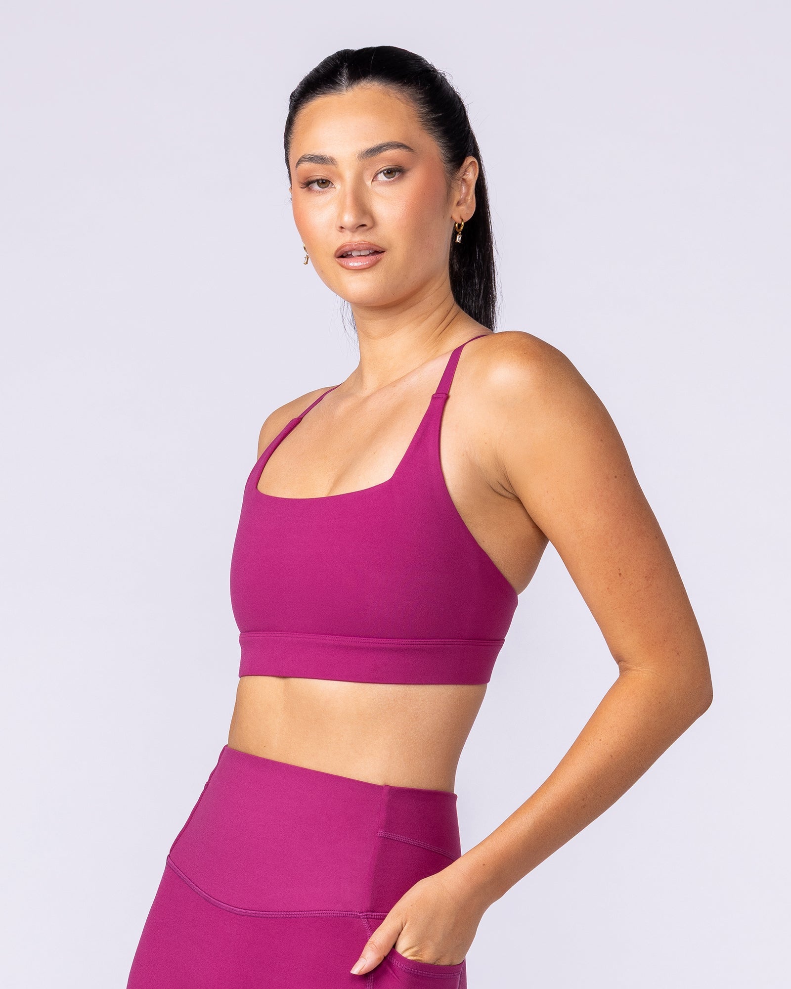 Ultimate Bra - Raspberry Quartz-Sports Bras-XS-1125111RSPQ-XS-MNAPPRL46706-4-Muscle Nation