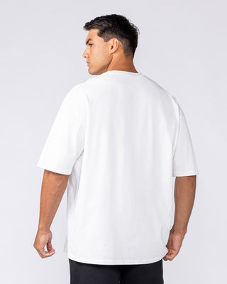 Unchained Oversized Tee - White