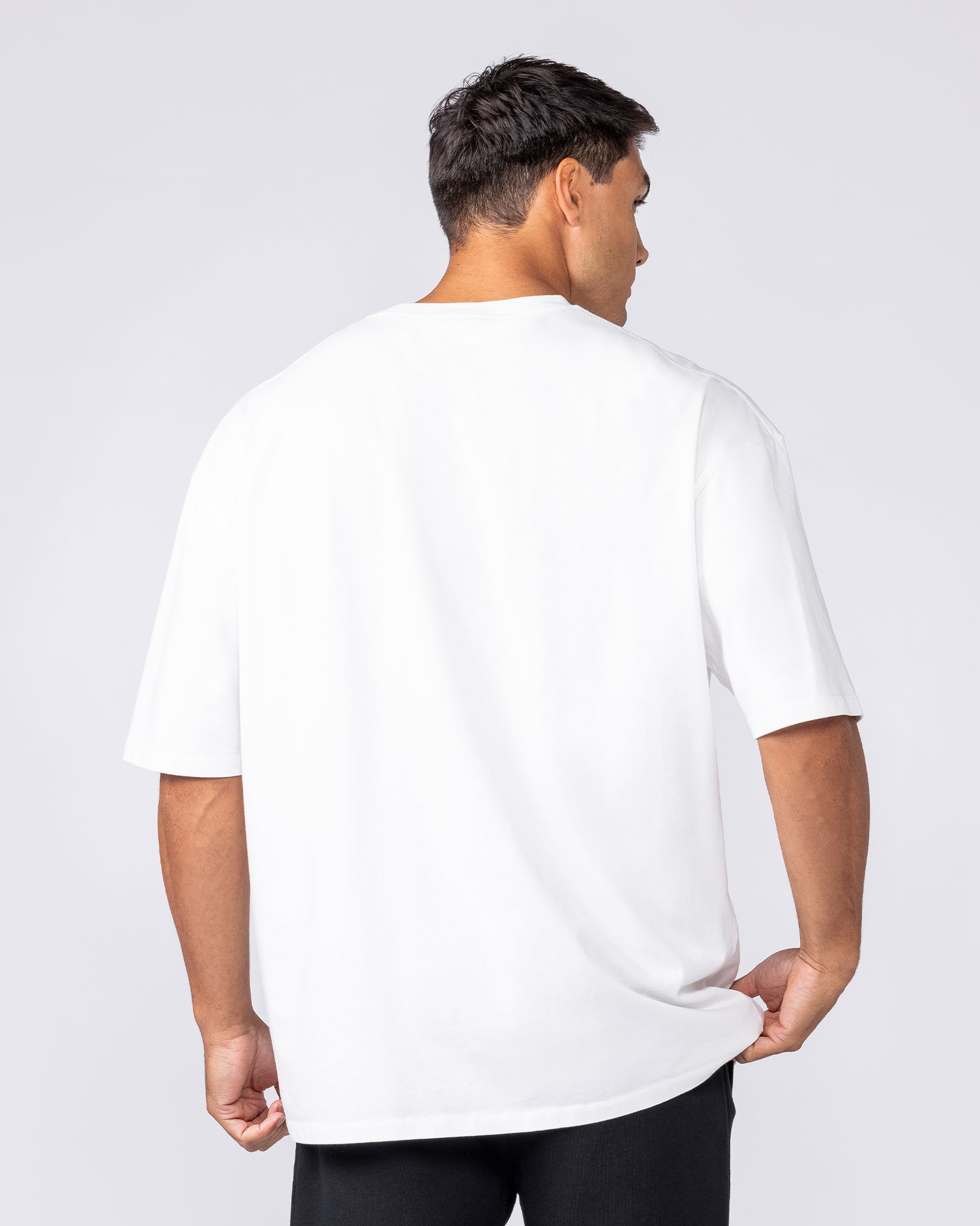 Unchained Oversized Tee - White