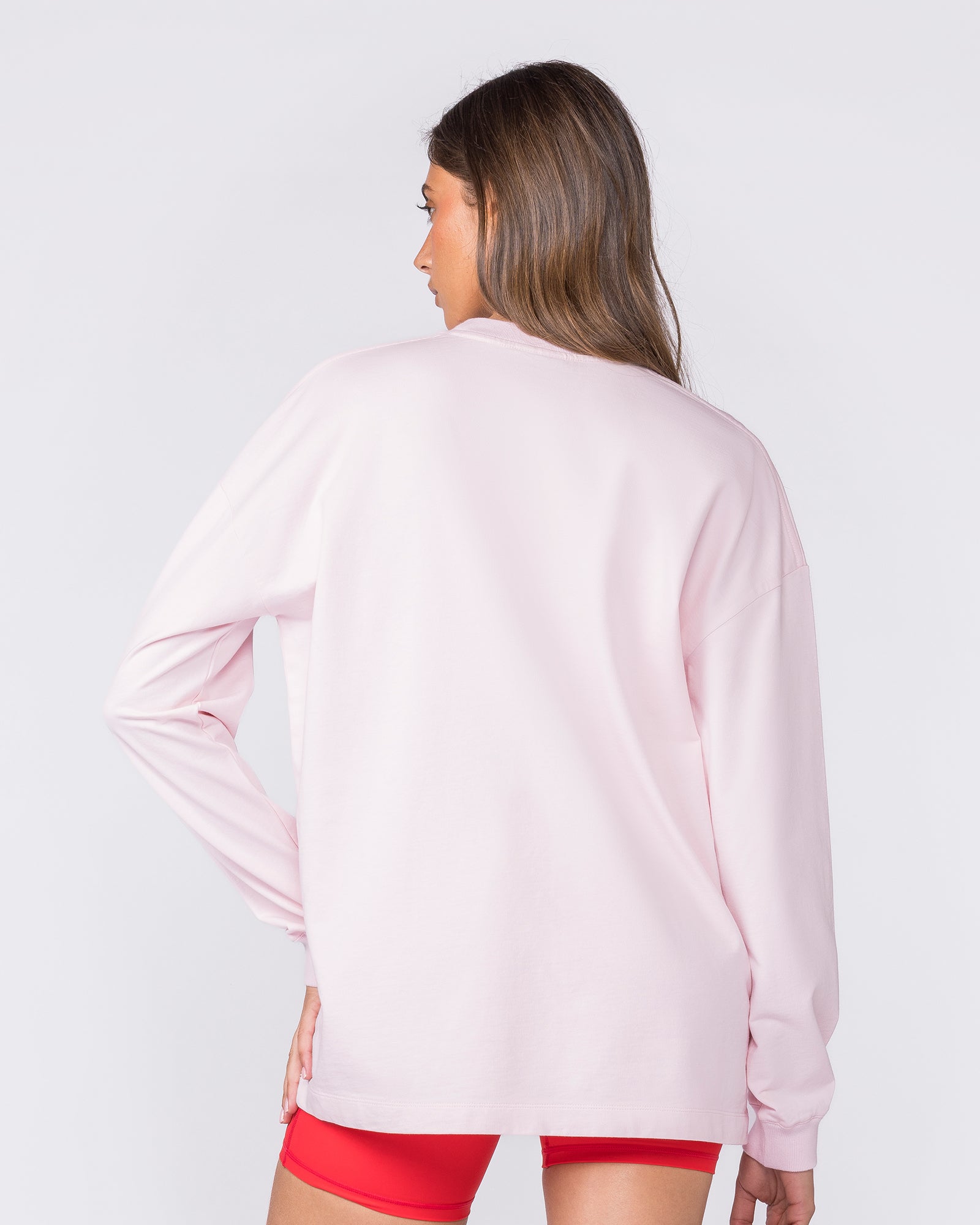 United Loopback Oversized Long Sleeve Top - Babydoll-Long Sleeve T-Shirts-XXS-032617BBYDL-XXS-MNAPPRL49422-5-Muscle Nation
