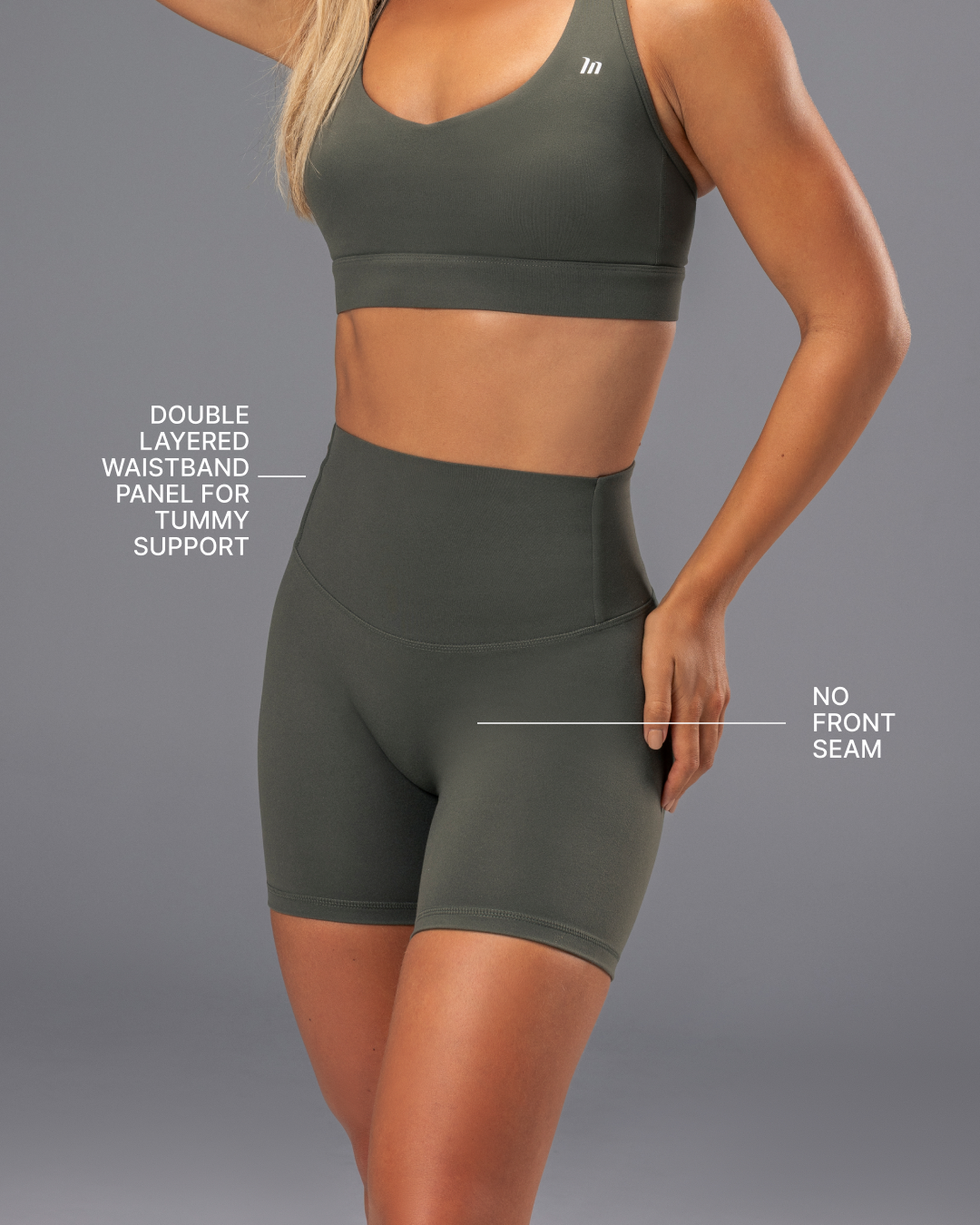 Unrivalled Bare Bike Shorts - Eucalyptus-Shorts-XXS-022632EUYPTS-XXS-MNAPPRL48762-3-Muscle Nation