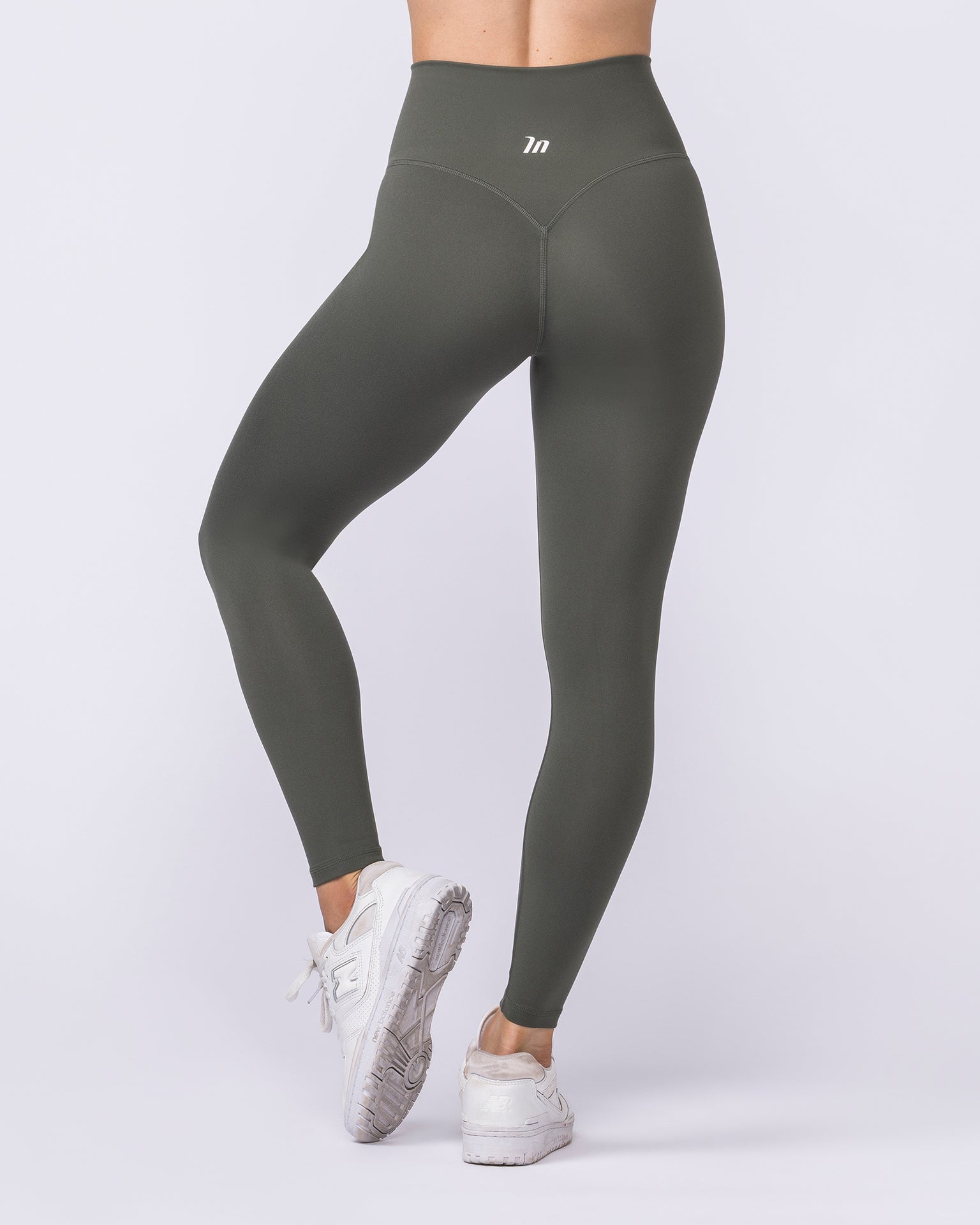 Unrivalled Bare Ankle Length Leggings - Eucalyptus-Leggings-XXS-022633EUYPTS-XXS-MNAPPRL48789-9-Muscle Nation
