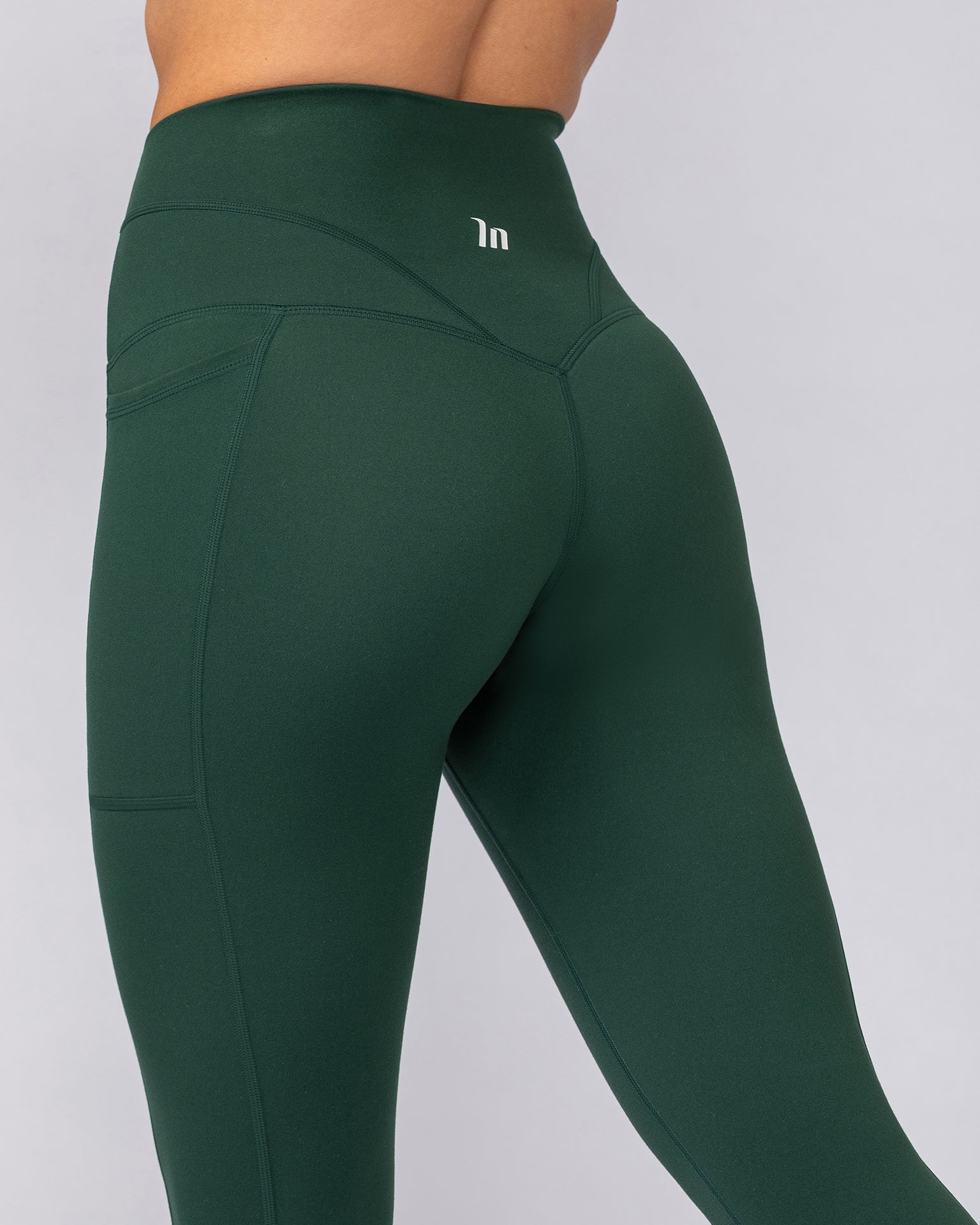 Unrivalled Everyday Pocket Ankle Leggings - Forest Green-Leggings-XXS-092503FRSGRN-XXS-MNAPPRL44474-5-Muscle Nation