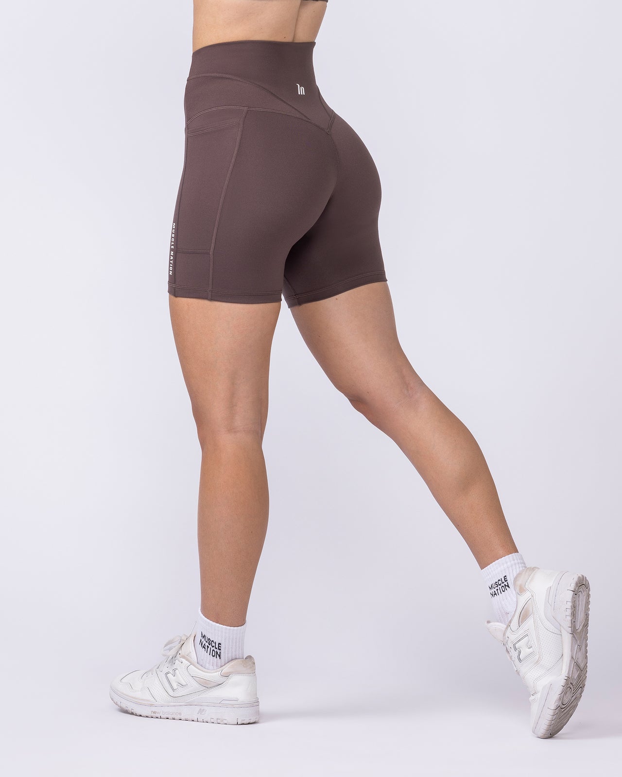 Unrivalled Everyday Pocket Bike Shorts - Cola-Shorts-XXS-022610COLA-XXS-MNAPPRL48479-5-Muscle Nation