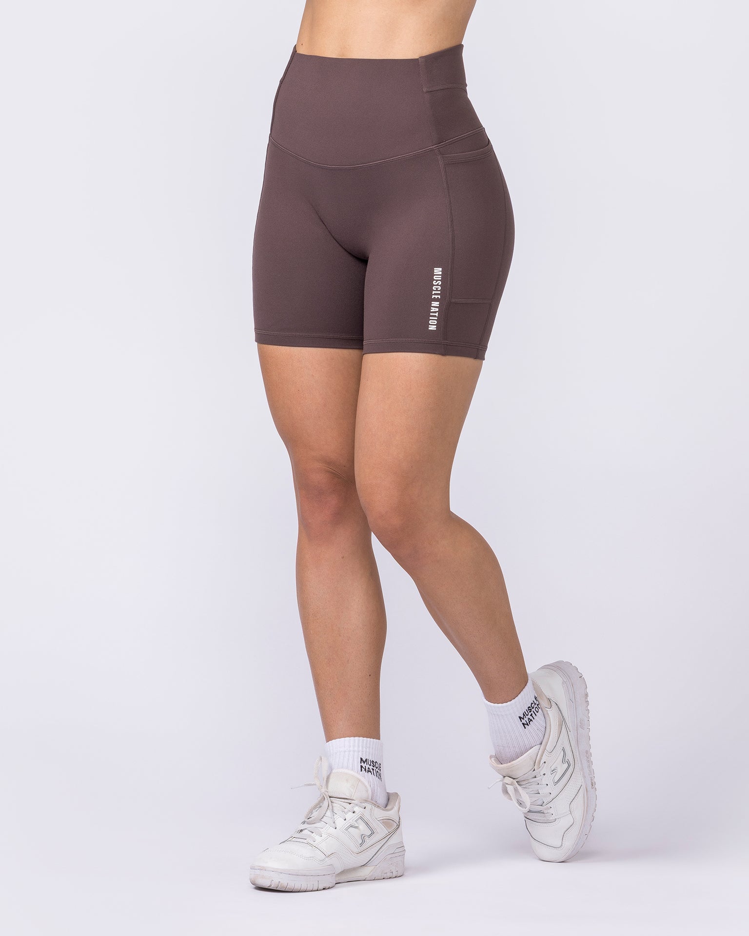 Unrivalled Everyday Pocket Bike Shorts - Cola-Shorts-XXS-022610COLA-XXS-MNAPPRL48479-8-Muscle Nation