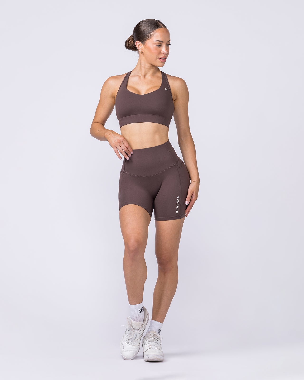 Unrivalled Everyday Pocket Bike Shorts - Cola-Shorts-XXS-022610COLA-XXS-MNAPPRL48479-11-Muscle Nation