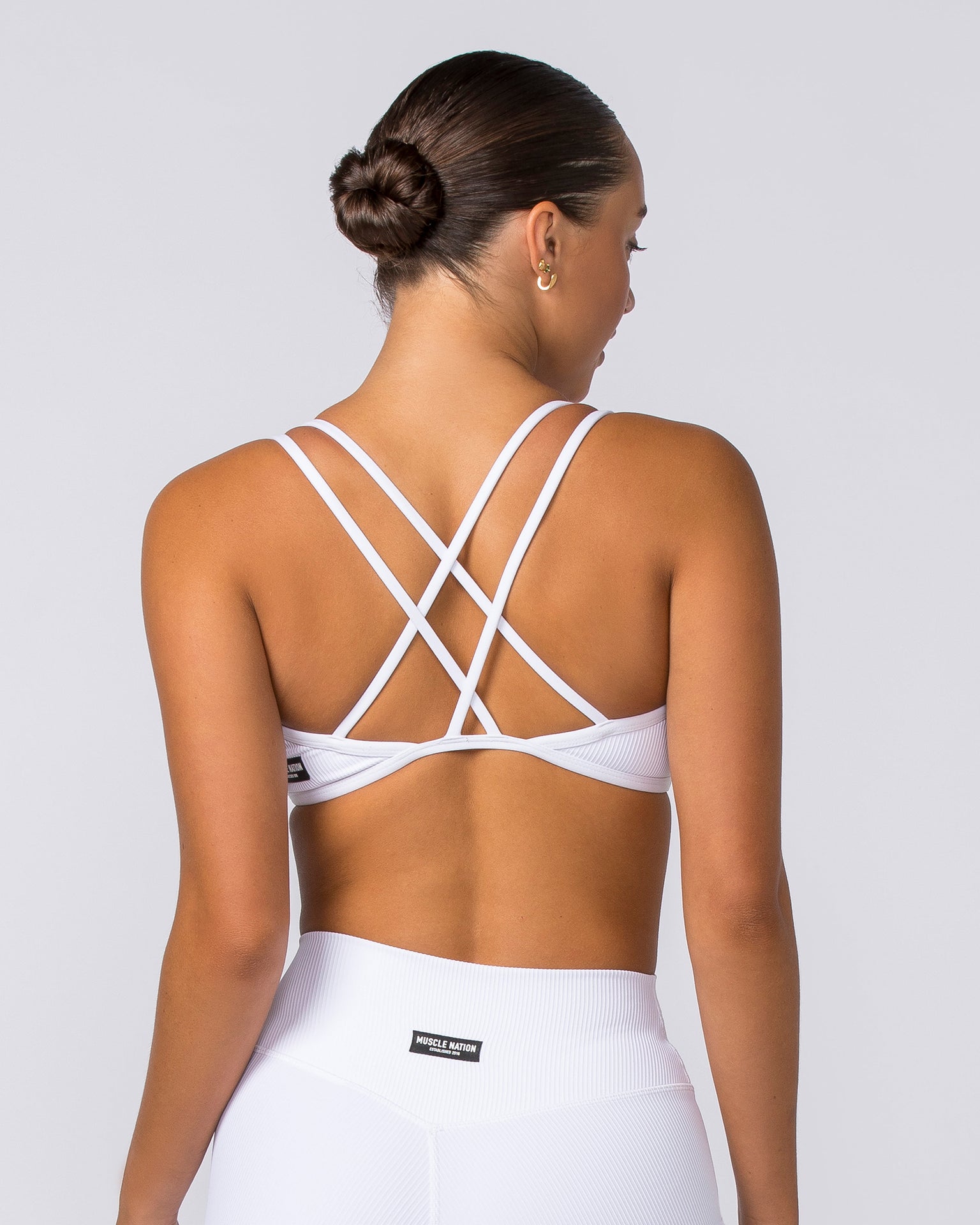 Curves Rib Bralette - White-Bralettes-XS-112373WHT-XS-MNAPPRL27735-5-Muscle Nation