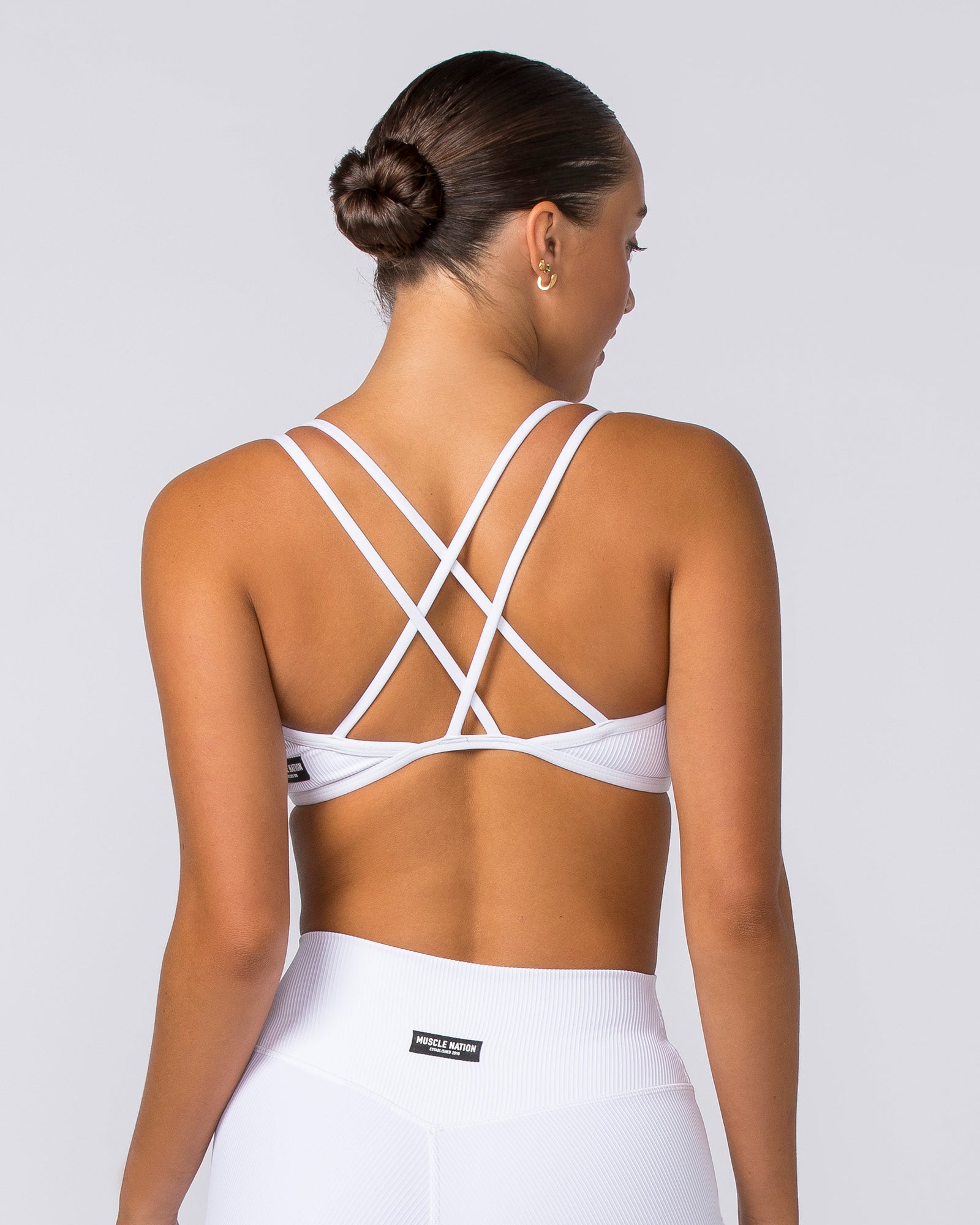 Curves Rib Bralette - White-Bralettes-XS-112373WHT-XS-MNAPPRL27735-5-Muscle Nation