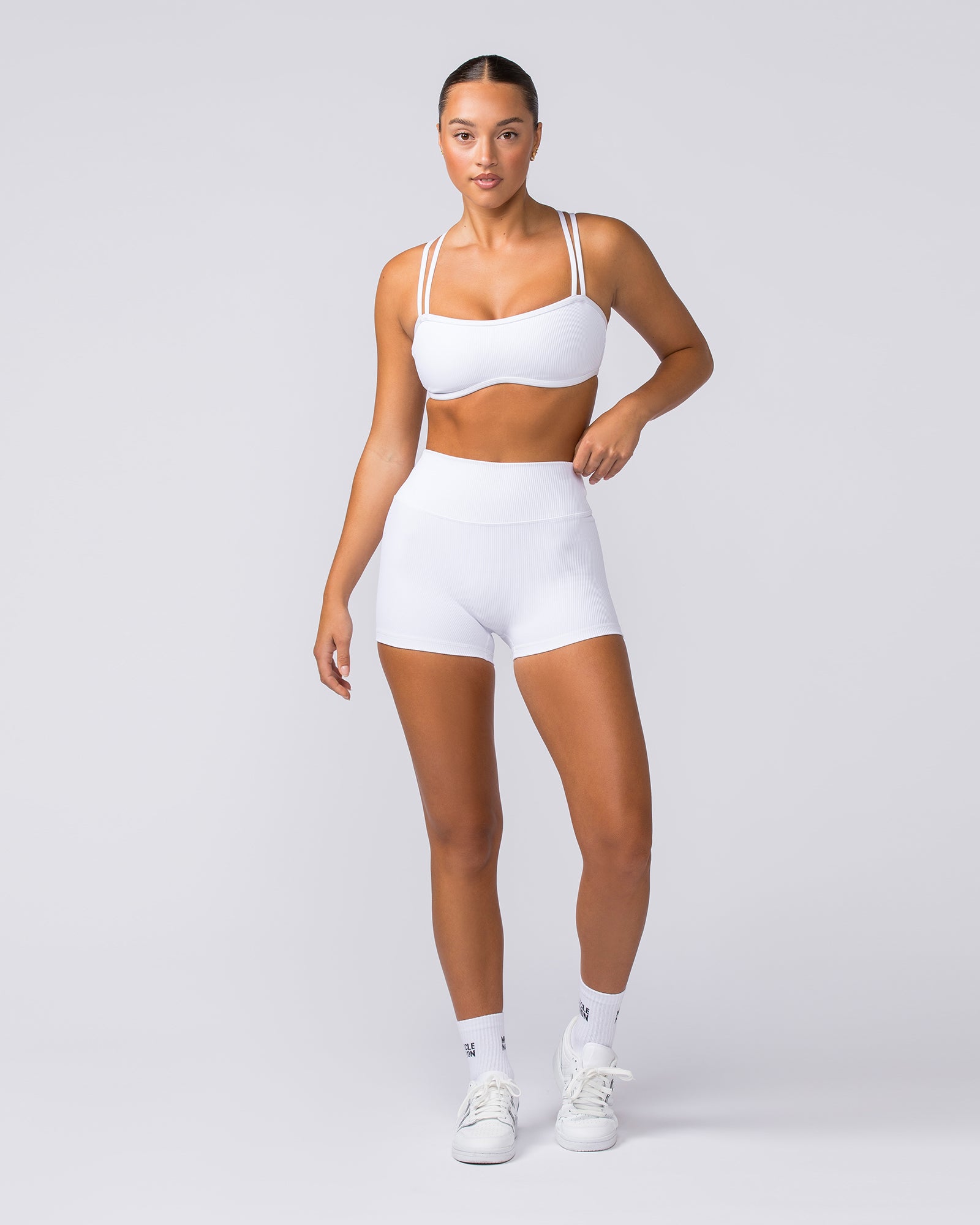 Curves Rib Bralette - White-Bralettes-XS-112373WHT-XS-MNAPPRL27735-6-Muscle Nation