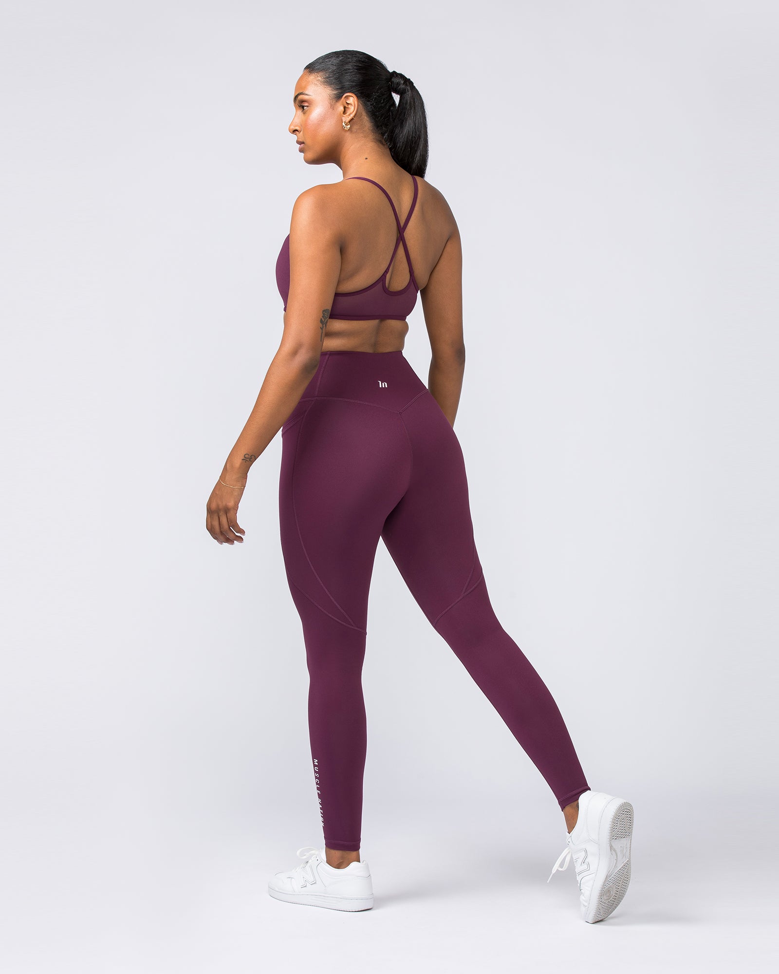 Signature Boost Pocket Ankle Length Leggings - Nectar-Leggings-XXS-112350NECTR-XXS-MNAPPRL27212-6-Muscle Nation