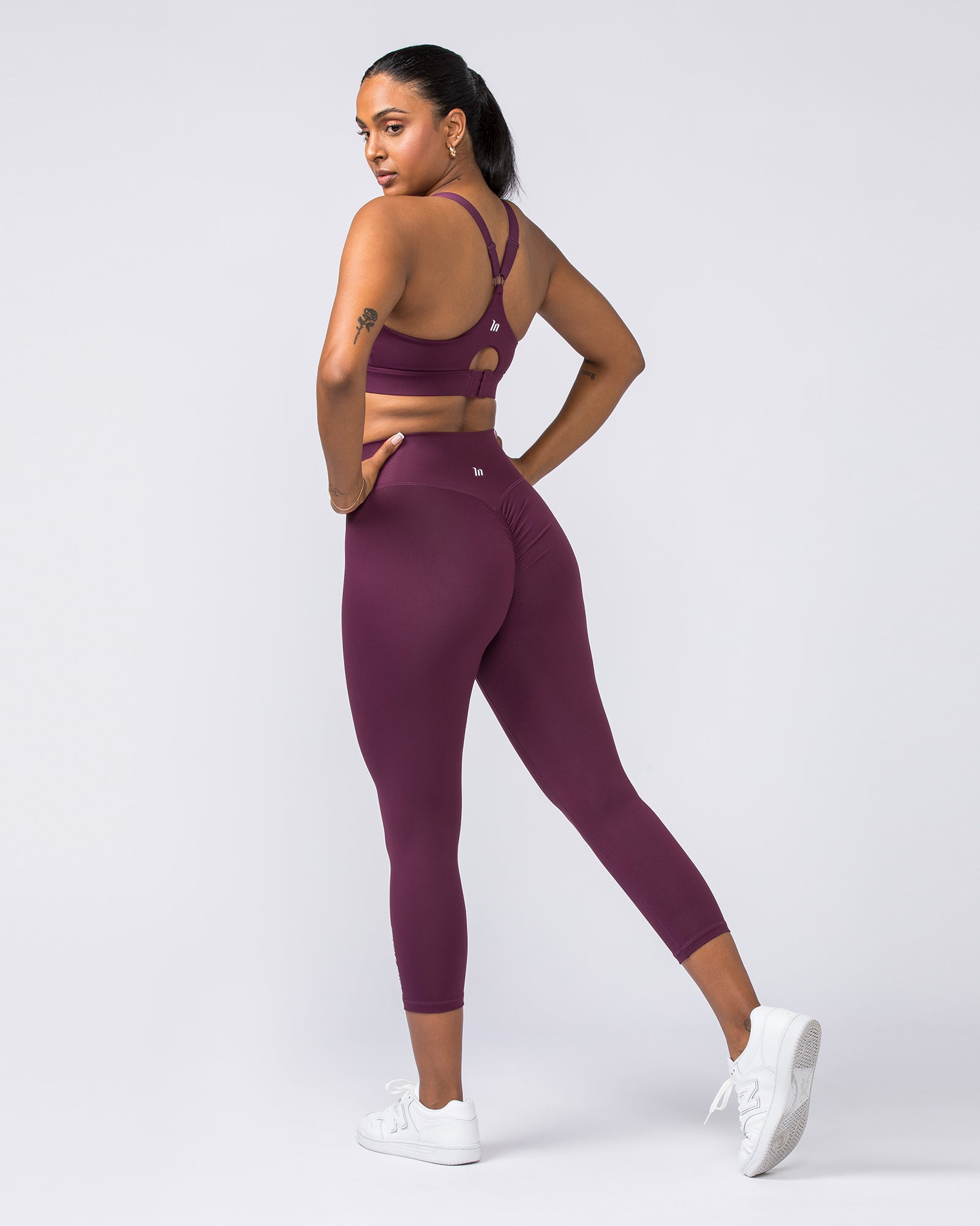 Instinct Scrunch 7/8 Leggings - Nectar-Leggings-XXS-072340NECTR-XXS-MNAPPRL27320-6-Muscle Nation