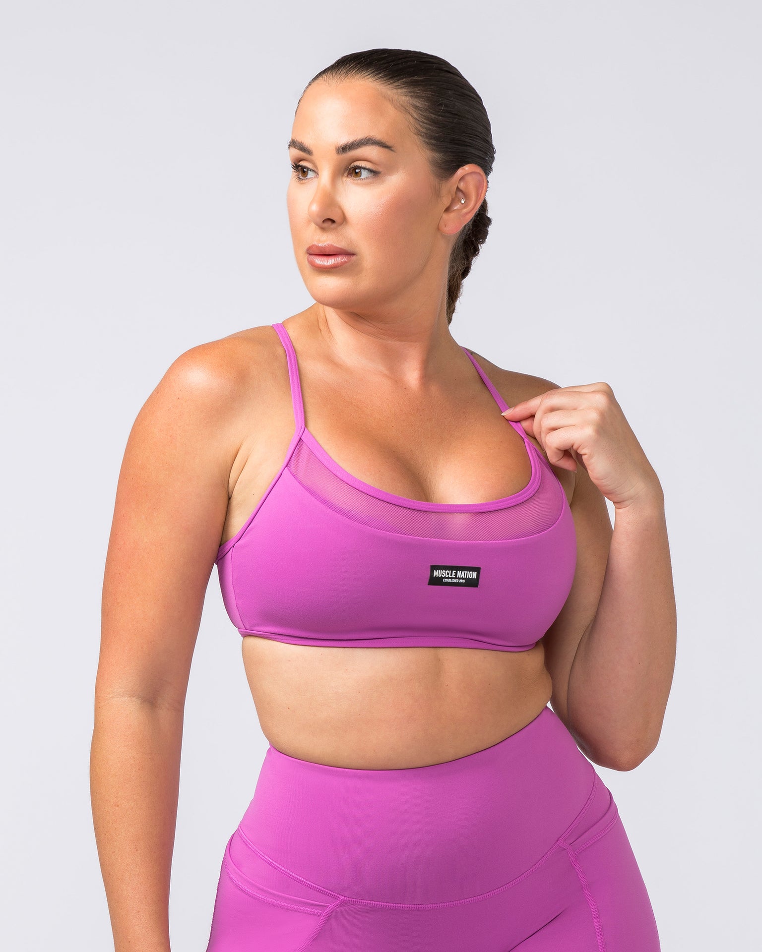 Rapture Bra - Dahlia-Sports Bras-XS-072337DAHLIA-XS-MNAPPRL26217-3-Muscle Nation