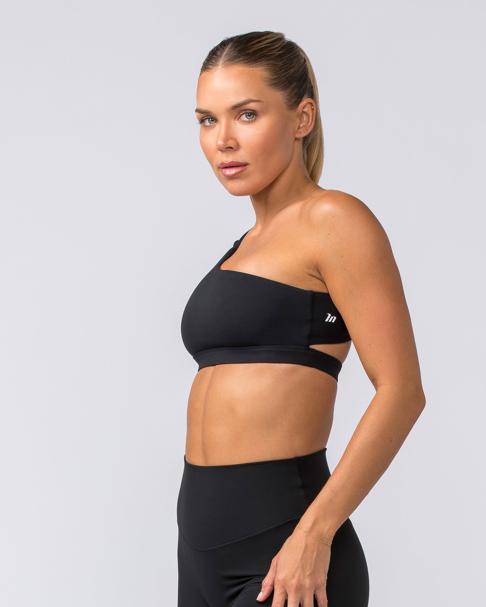 Wave Bralette - Black-Bralettes-XS-112320BLK-XS-MNAPPRL27073-3-Muscle Nation