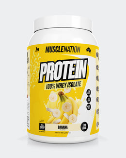 WHEY Protein Isolate - Banana - 30 serves-Protein Powders-MNSUPPS0065-9359054001350-1-Muscle Nation