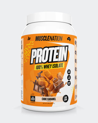 WHEY Protein Isolate - Choc Caramel - 30 serves-Protein Powders-MNSUPPS0325-9359054001367-1-Muscle Nation