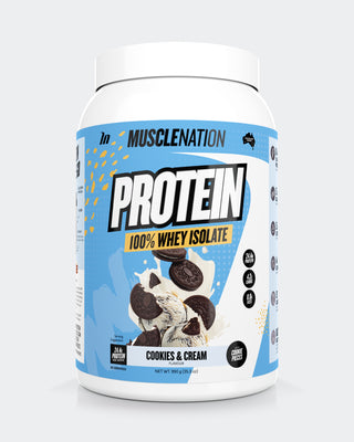 WHEY Protein Isolate - Cookies & Cream - 30 serves-Protein Powders-MNSUPPS0066-9359054001336-1-Muscle Nation