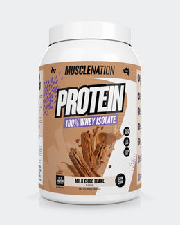 WHEY Protein Isolate - Milk Choc Flake - 30 serves-Protein Powders-MNSUPPS0014-9359054001312-1-Muscle Nation