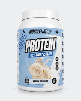 WHEY Protein Isolate - Vanilla Ice Cream - 30 serves-Protein Powders-MNSUPPS0015-9359054001329-1-Muscle Nation