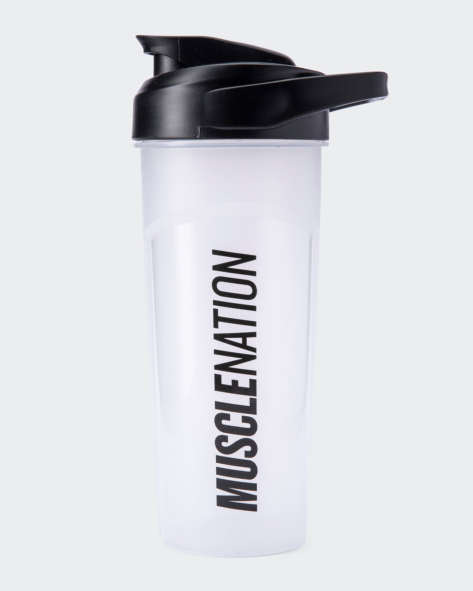700ml MN Shaker-Accessories-Clear / Black-MNAPPRL22497CLR-ONE-MNAPPRL22497-3-Muscle Nation