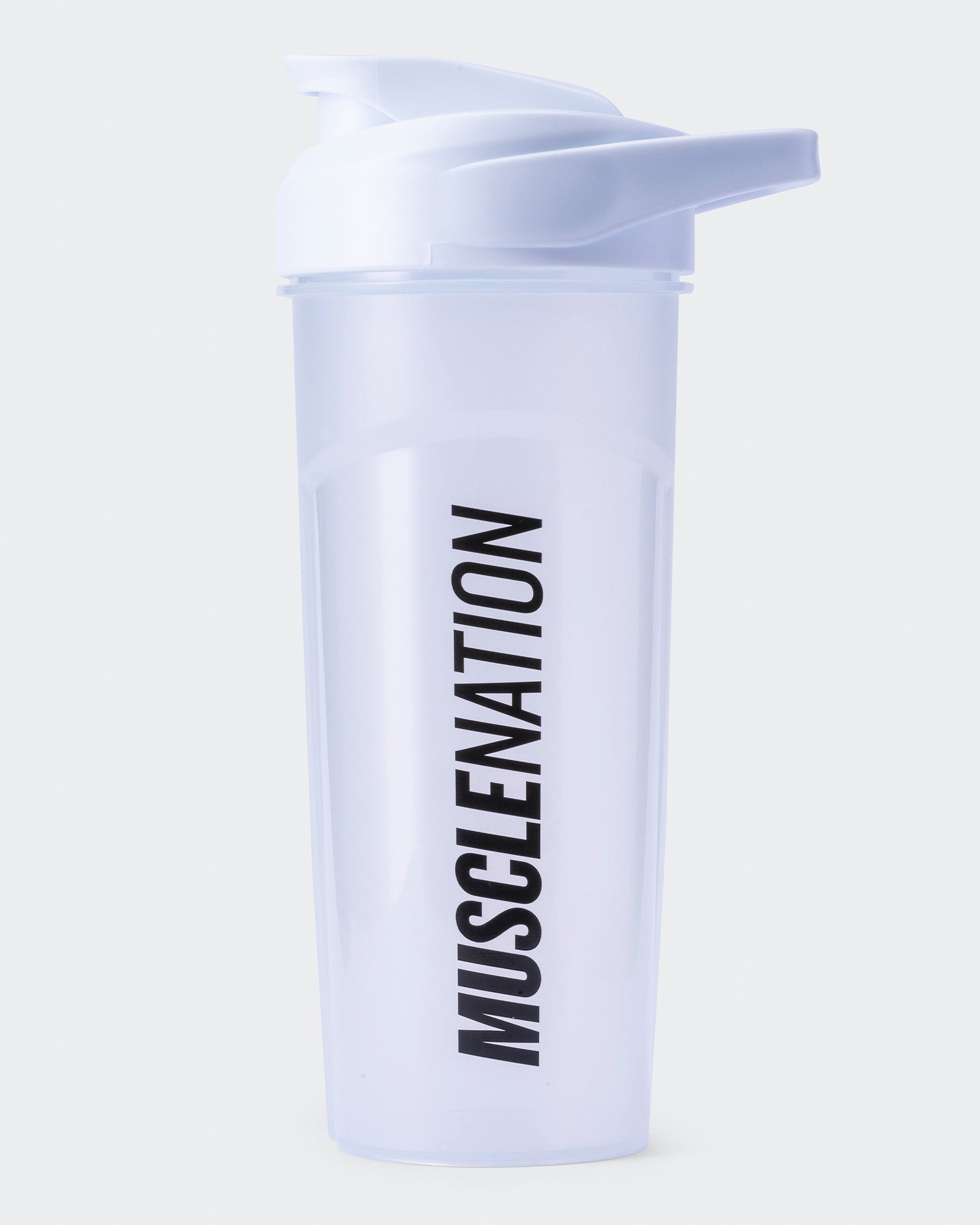 700ml MN Shaker-Accessories-White / Black-MNAPPRL25333CLRWHT-ONE-MNAPPRL25333-4-Muscle Nation