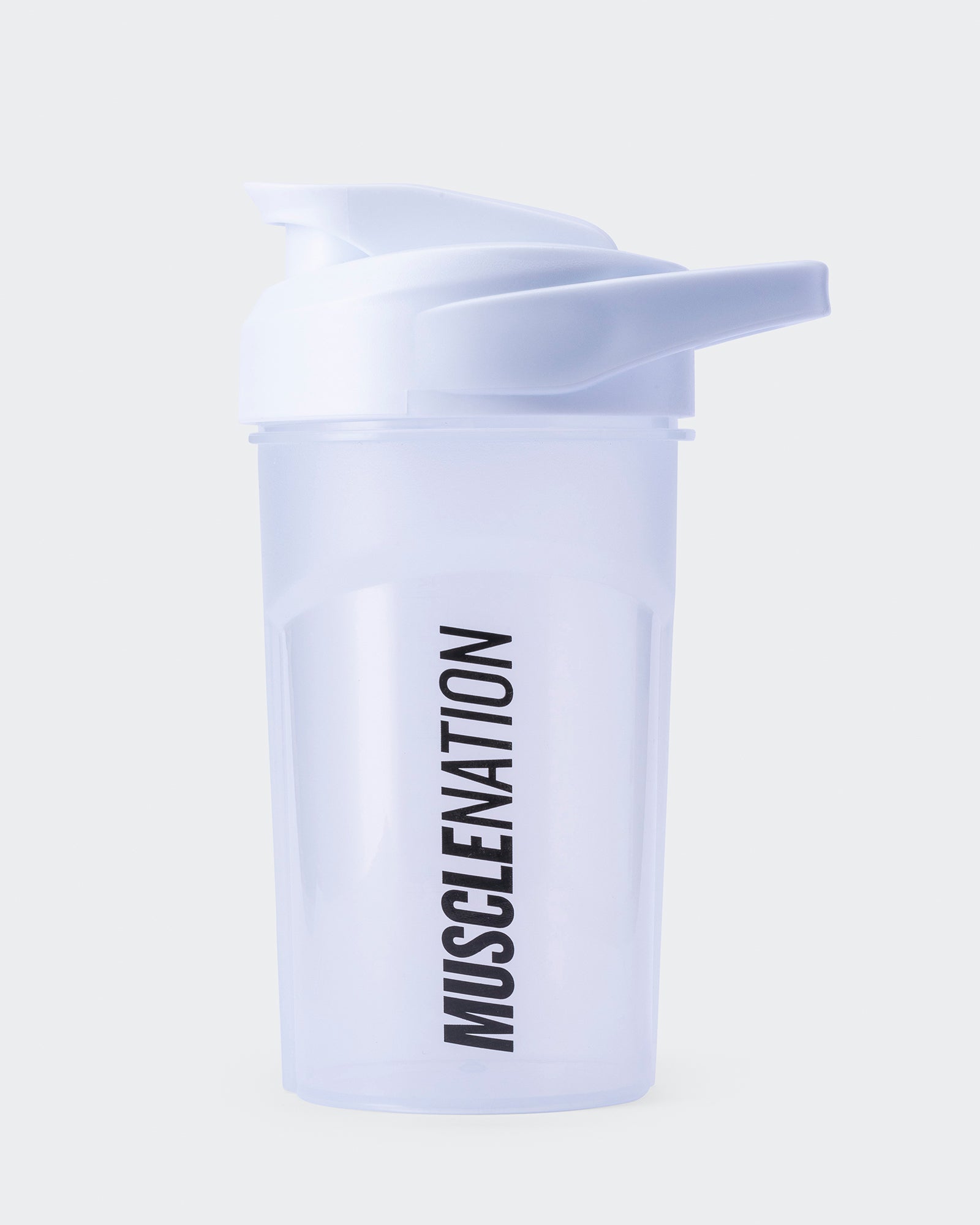 500ml MN Shaker-Accessories-White / Black-MNAPPRL25326CLRWHT-ONE-MNAPPRL25326-4-Muscle Nation