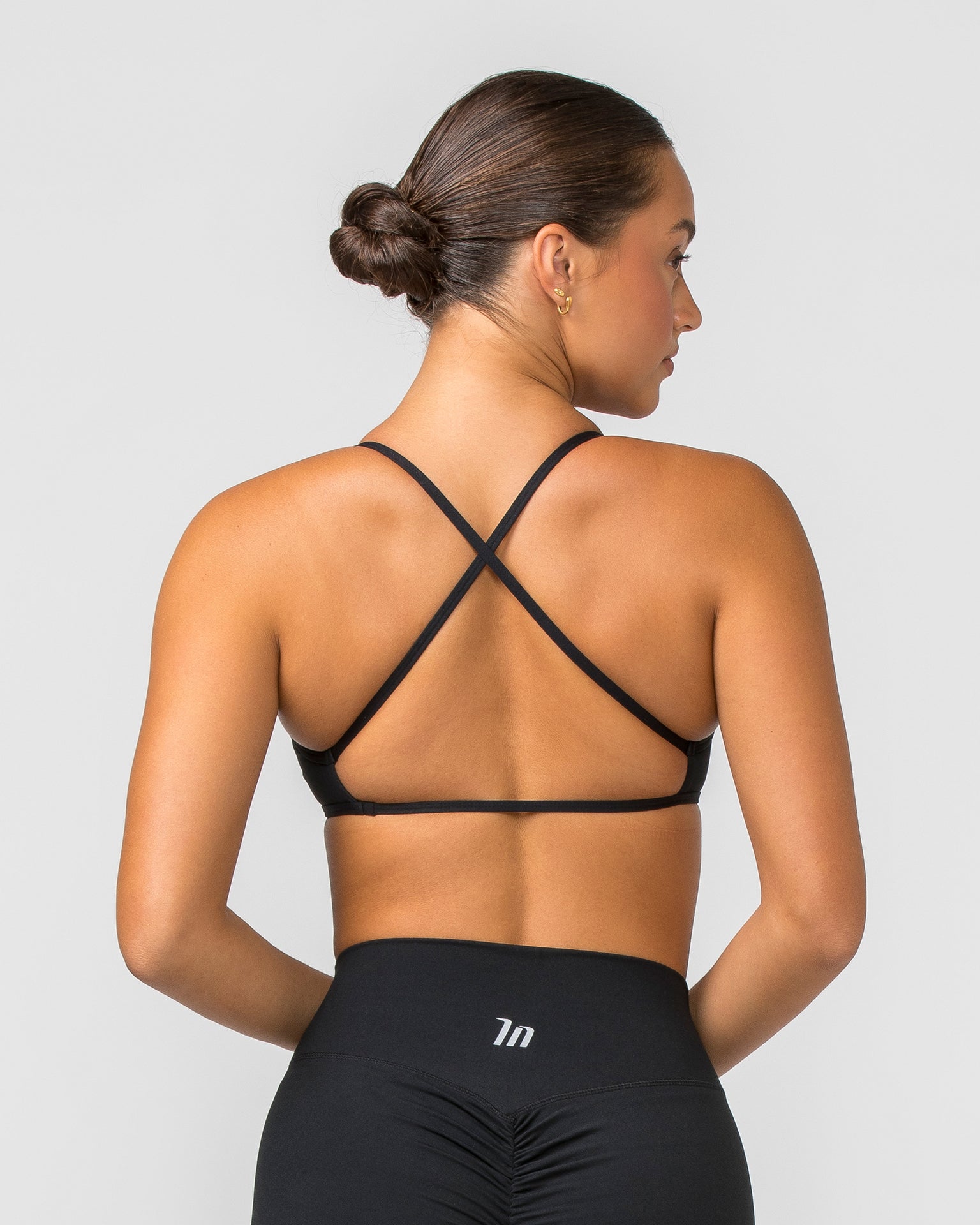 Essence Bralette - Black-Bralettes-XXS-112242BLK-XXS-MNAPPRL40009-5-Muscle Nation