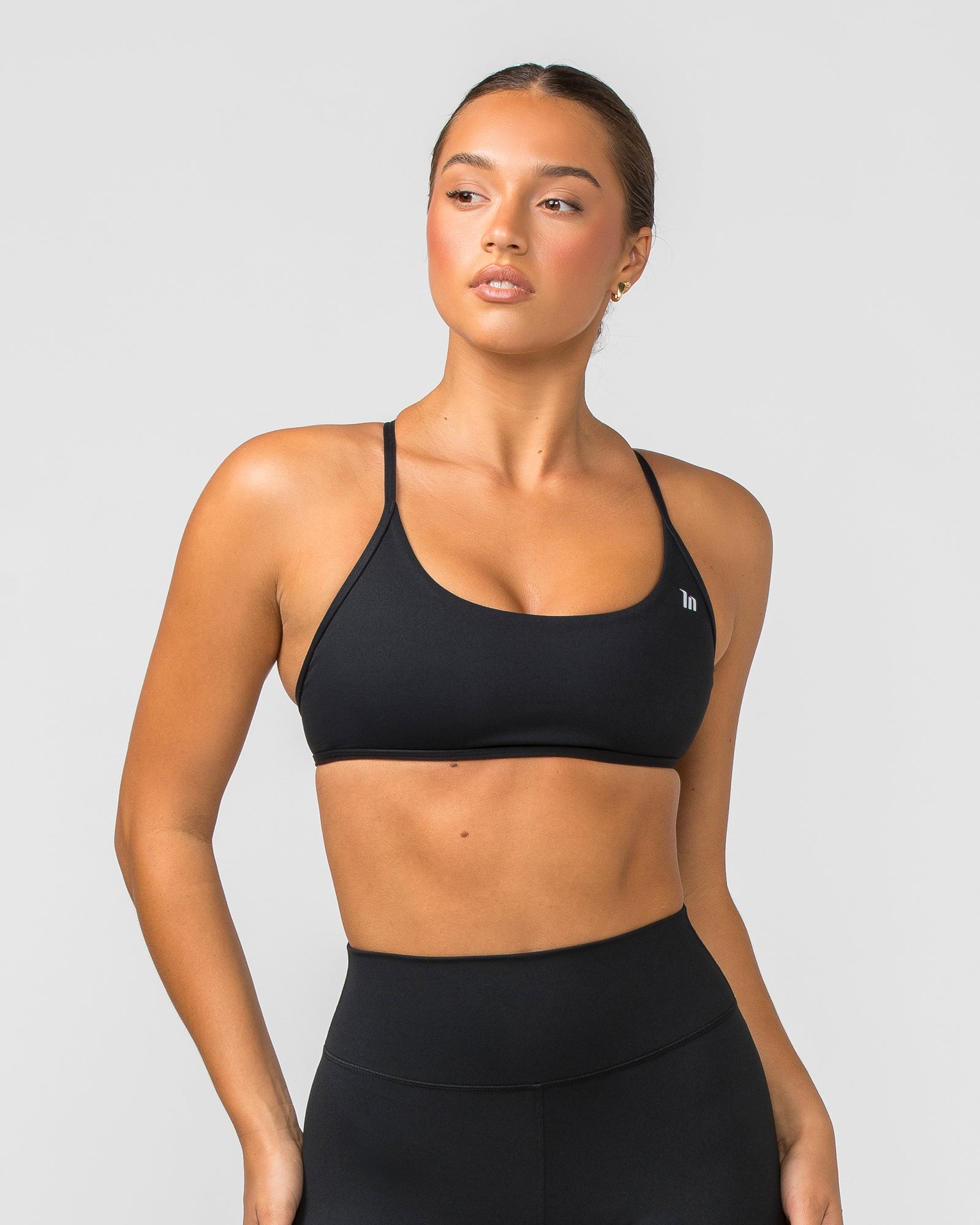 Essence Bralette - Black-Bralettes-XXS-112242BLK-XXS-MNAPPRL40009-2-Muscle Nation