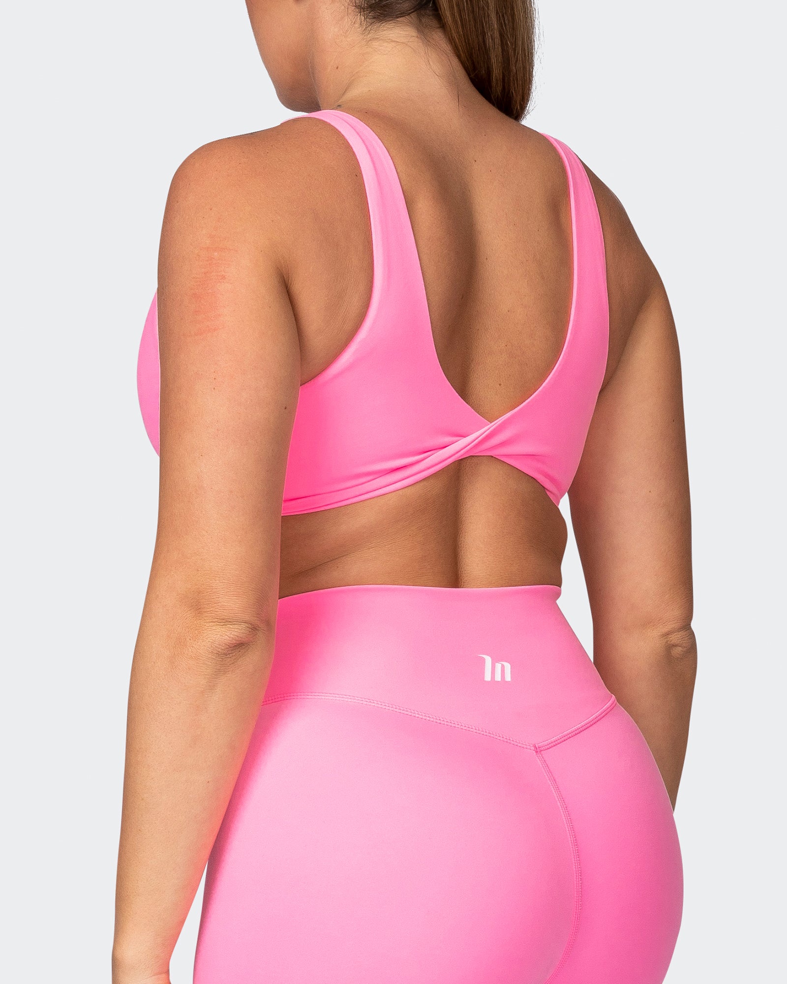 Demi Bralette - Shocking Pink-Bralettes-XS-042375SHKPNK-XS-MNAPPRL22805-5-Muscle Nation