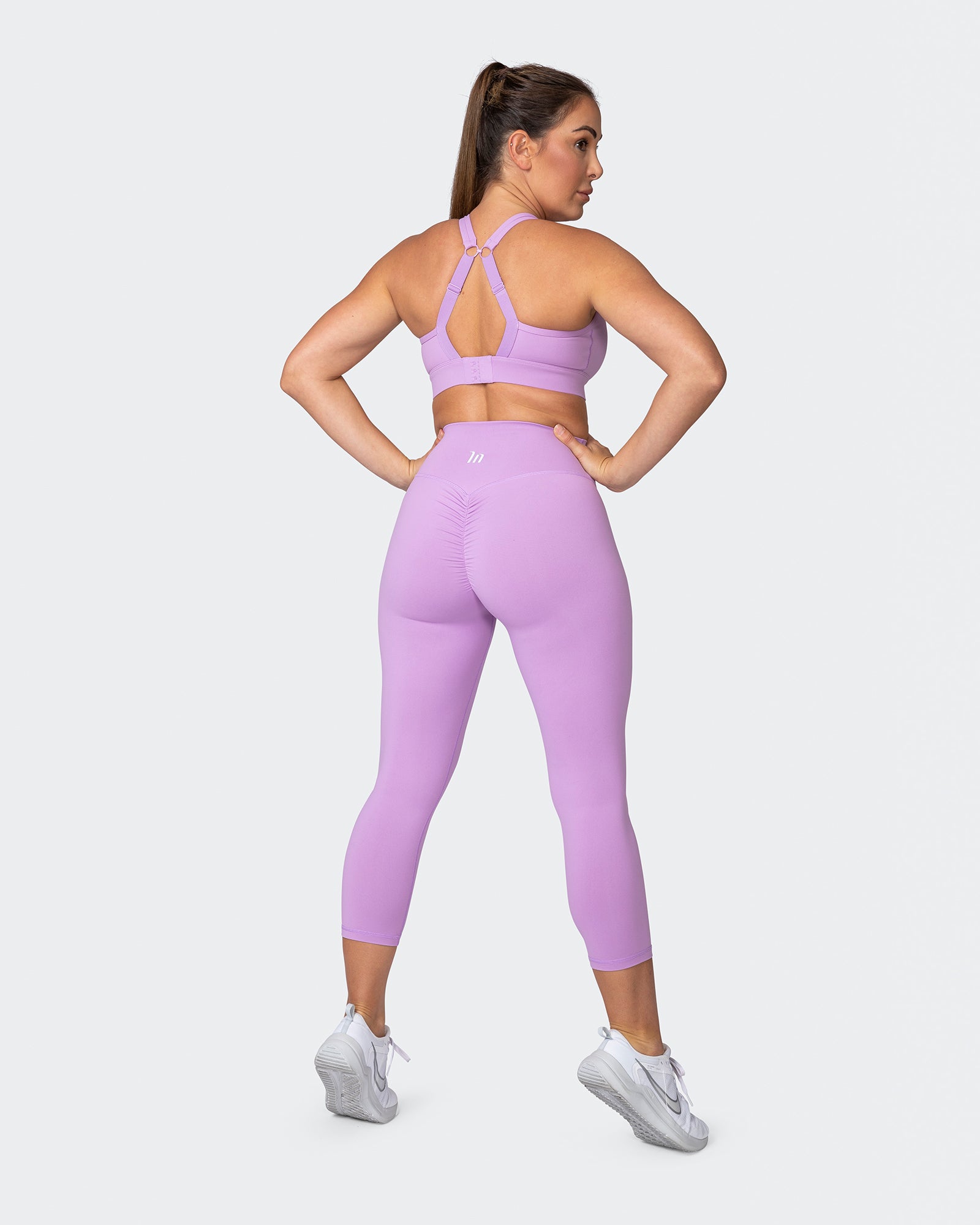 Signature Scrunch 7/8 Leggings - Lilac-Leggings-XXS-042373LILAC-XXS-MNAPPRL22701-7-Muscle Nation