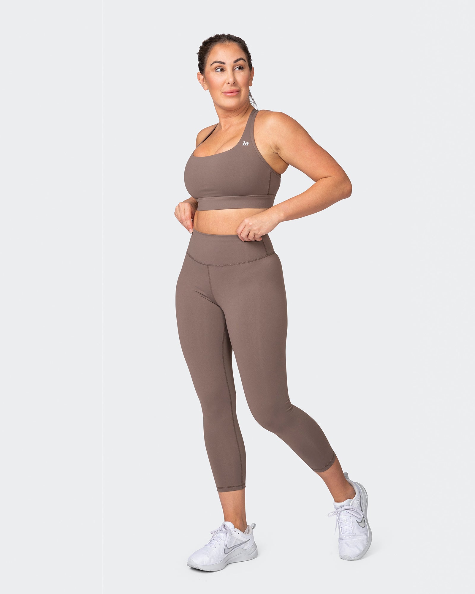 Signature Scrunch 7/8 Leggings - Taupe-Leggings-XXS-042373TAUPE-XXS-MNAPPRL22692-7-Muscle Nation