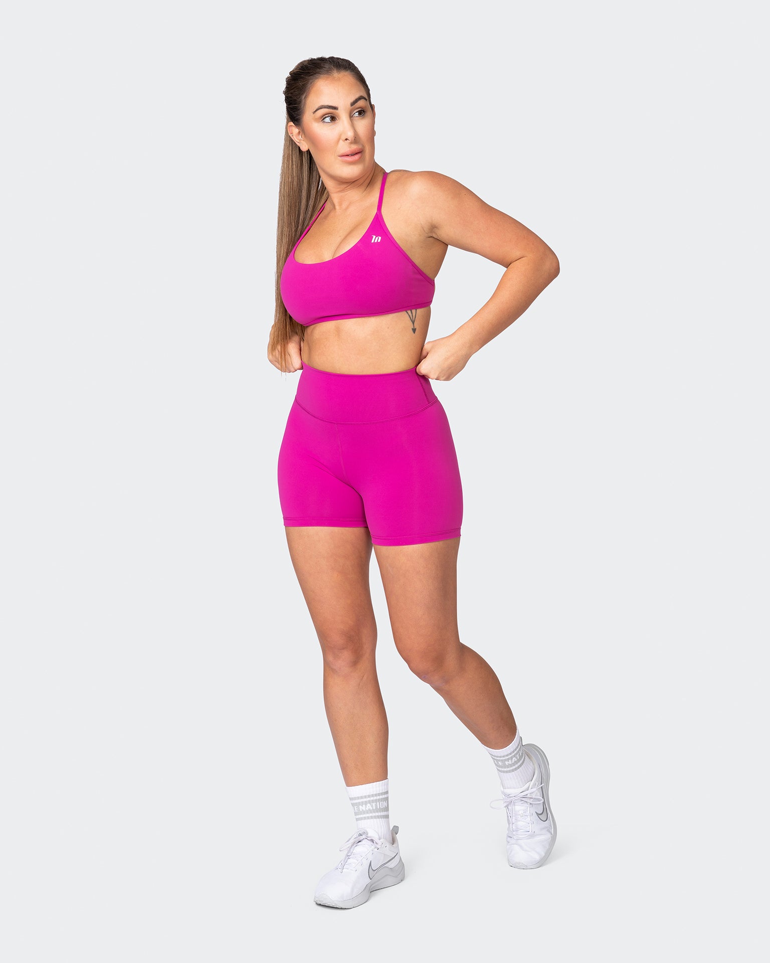 Essence Bralette - Neon Grape-Bralettes-XS-042368NEOGRP-XS-MNAPPRL22542-7-Muscle Nation