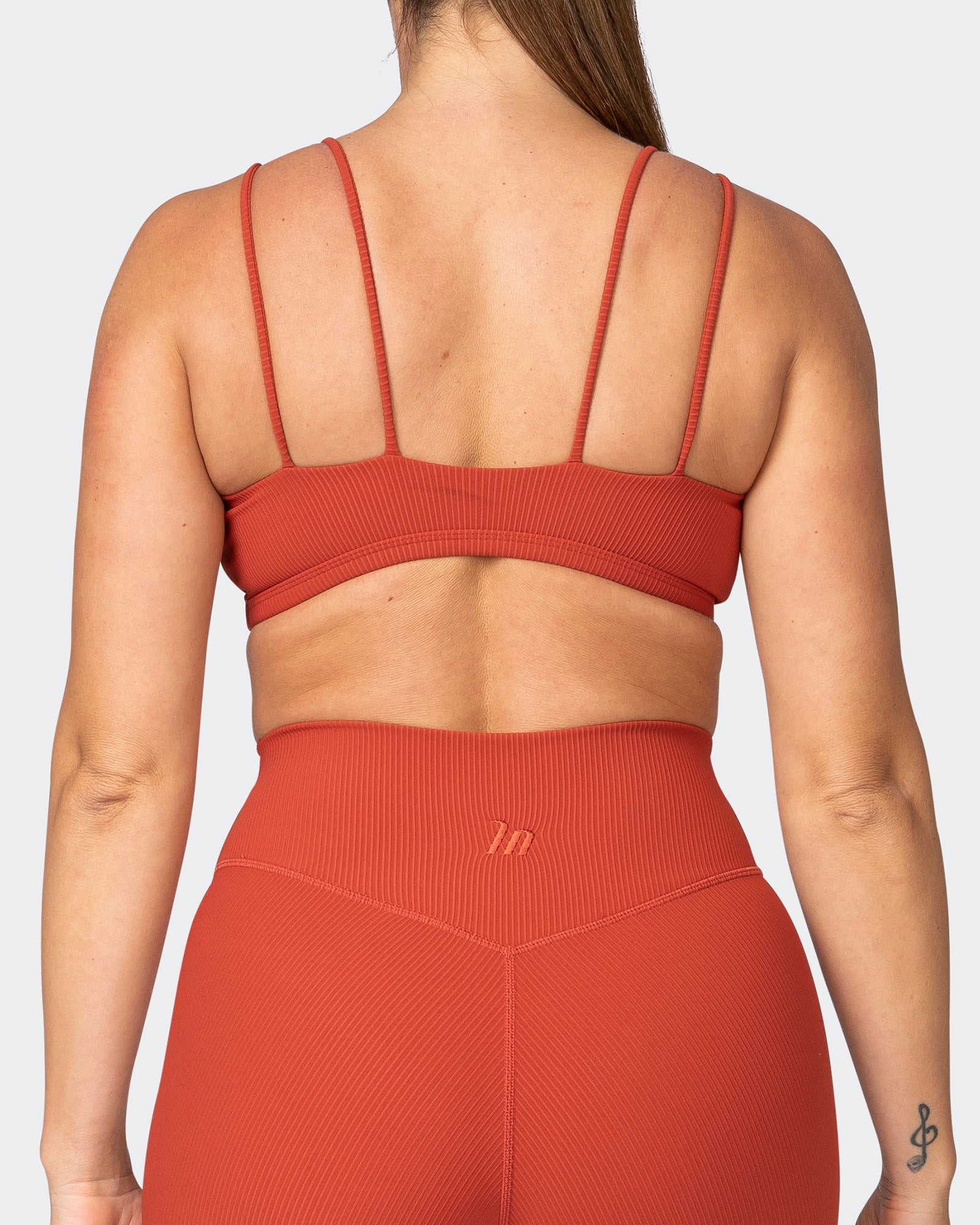 All Day Rib Bralette - Burnt Orange-Bralettes-XS-042381BRORNG-XS-MNAPPRL23032-6-Muscle Nation