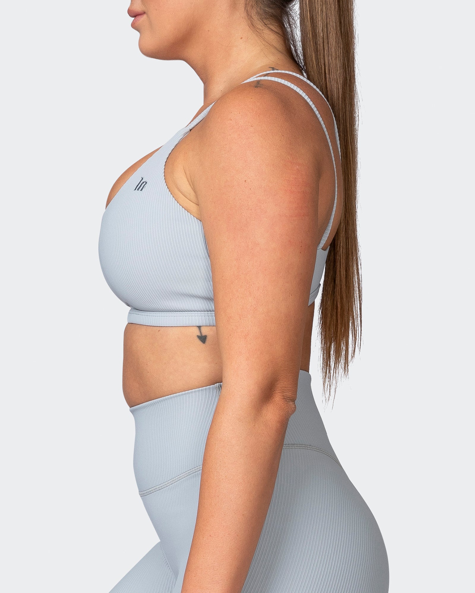 All Day Rib Bralette - Oyster-Bralettes-XS-042381OYST-XS-MNAPPRL23024-4-Muscle Nation